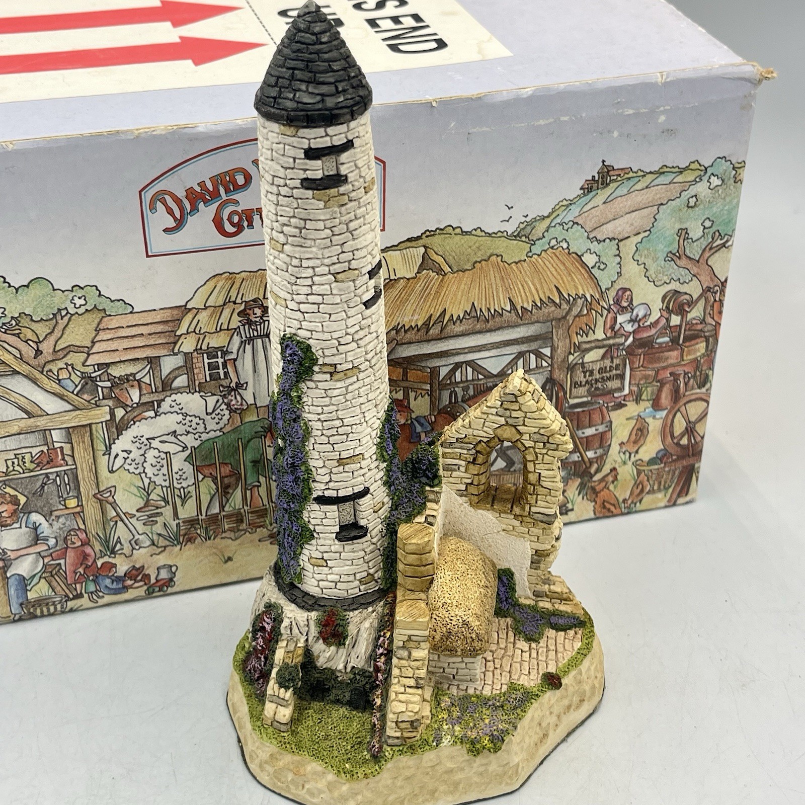 DAVID WINTER Cottages The Irish Collection “Irish Round Tower” 1991 John Hine