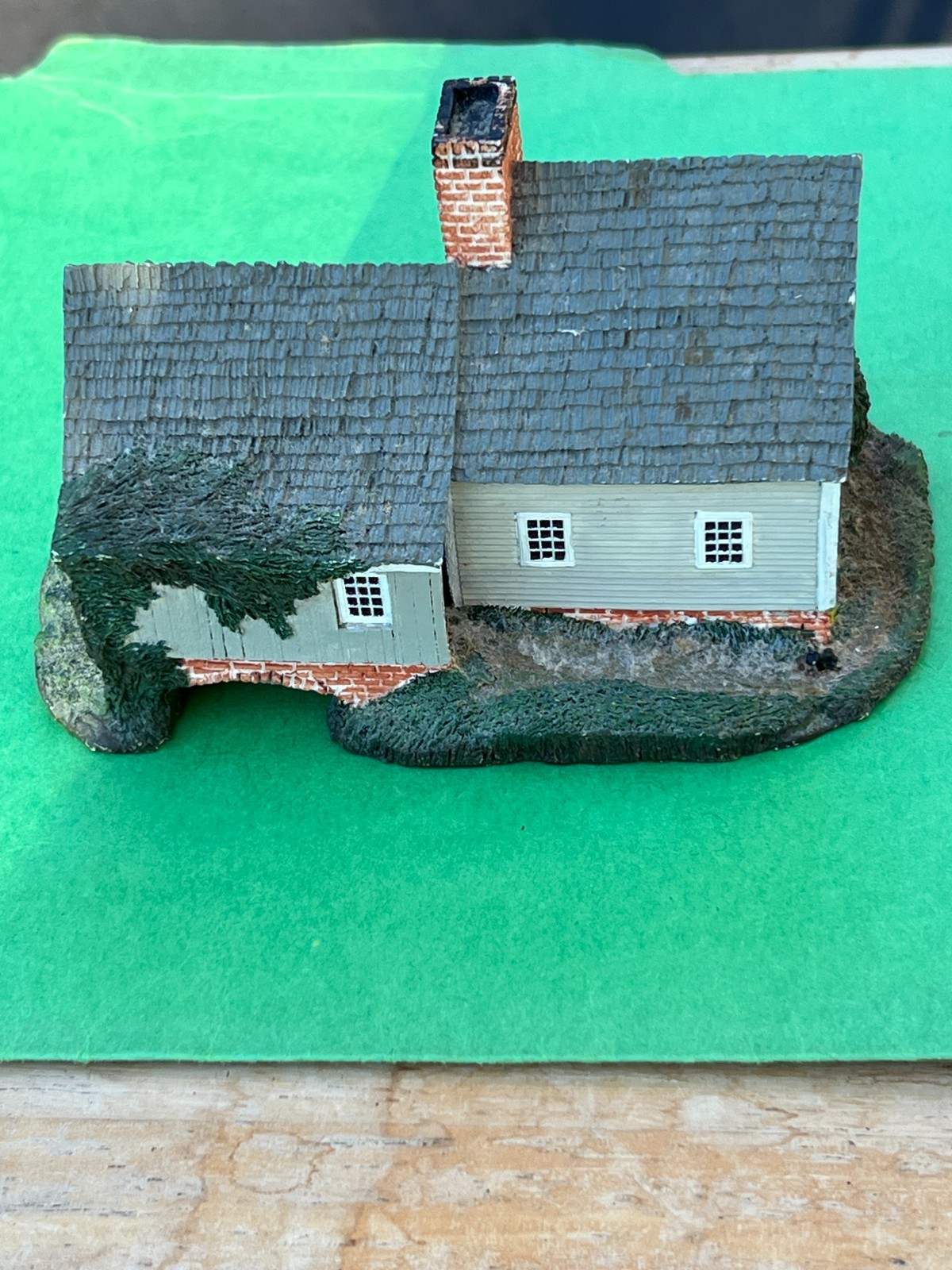 Vintage Hawthorne Village Everett’s Joiner Shop Sculpture Ken and Hope Levan
