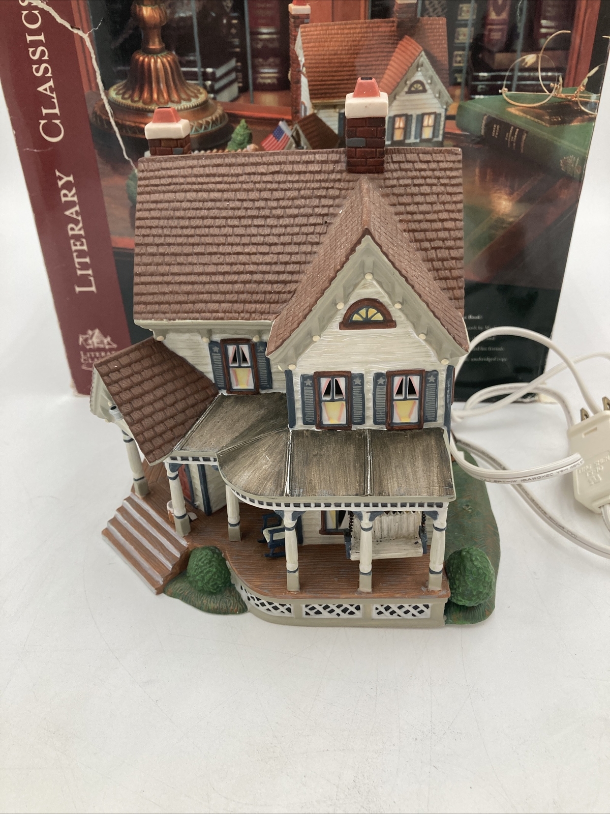 Dept 56 Literary Classics The Adventures of Tom Sawyer Aunt Polly’s House 58600