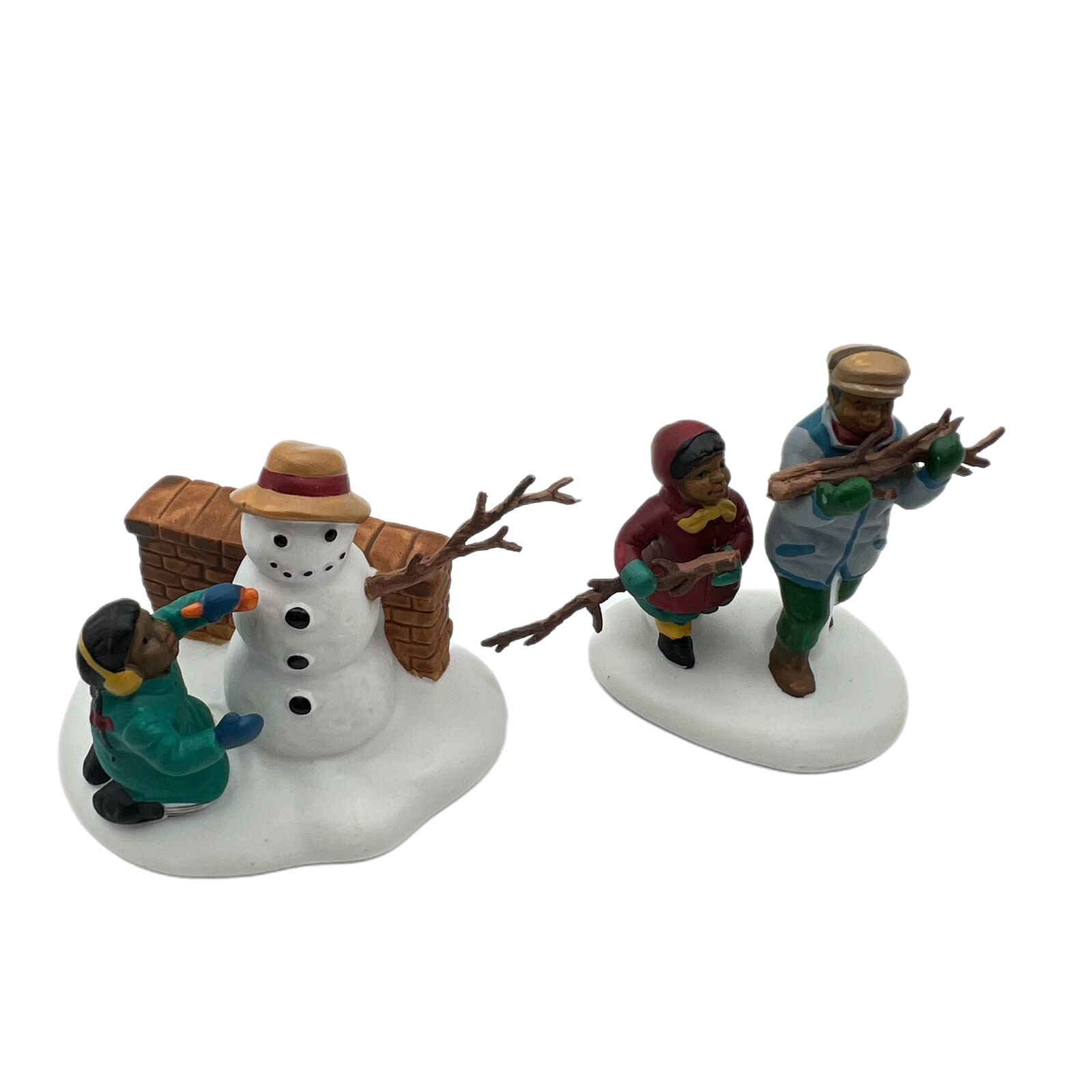 Dept 56 Heritage Village “Playing in the Snow” Set of 3 L2