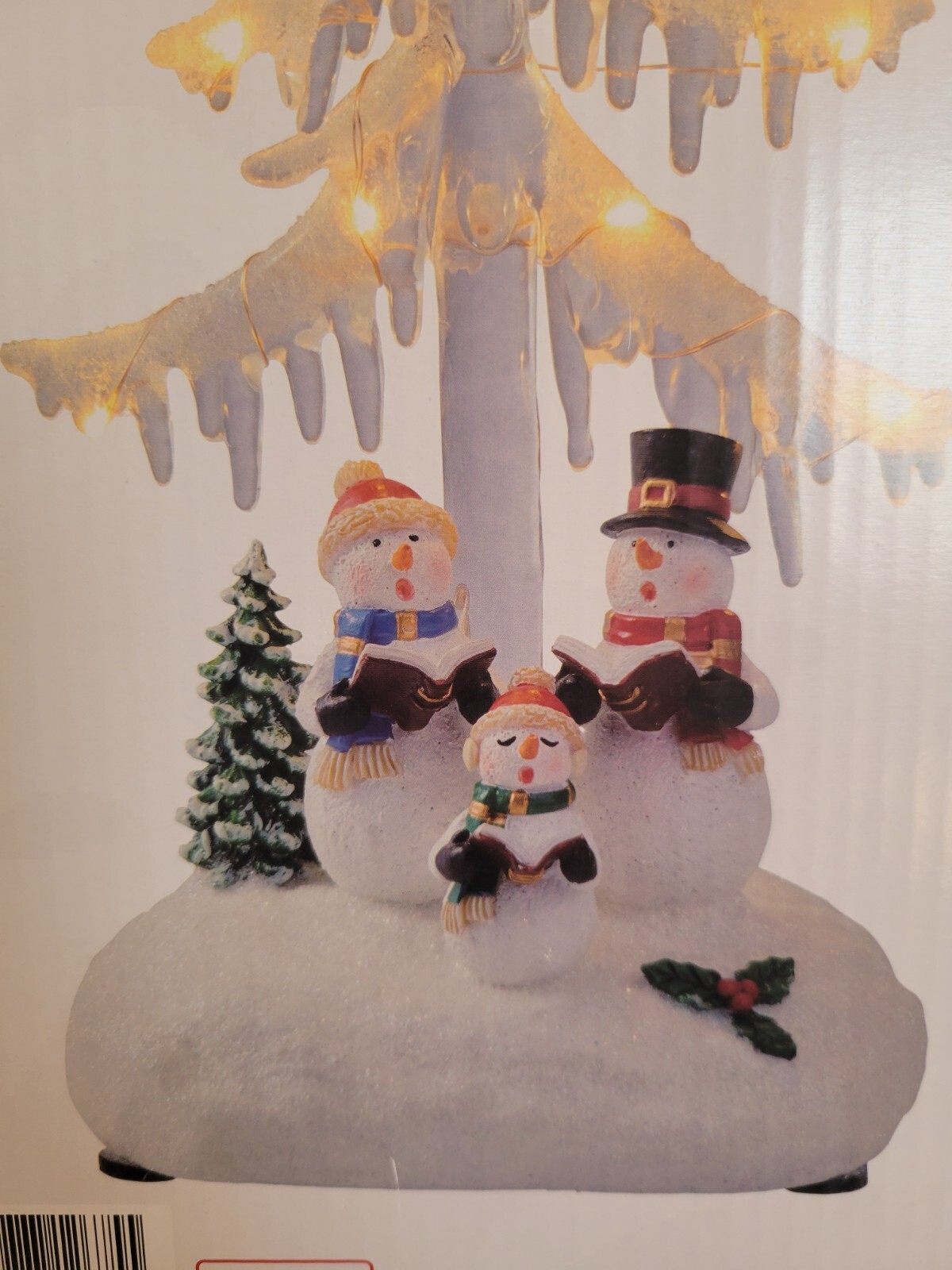 Holiday Time Holiday Acrylic Tree for Village Scene Lights Up LED New