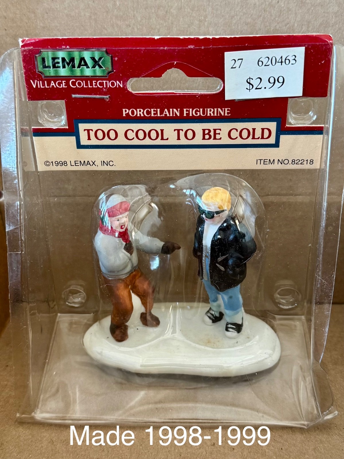 YOU CHOOSE Lemax Figurine Vintage Figure Christmas Village Vail Village Etc