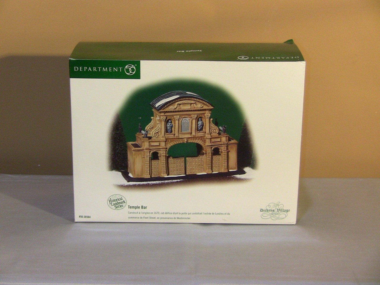 Department 56 Dickens’ Village Historical Landmark Series Temple Bar 58564
