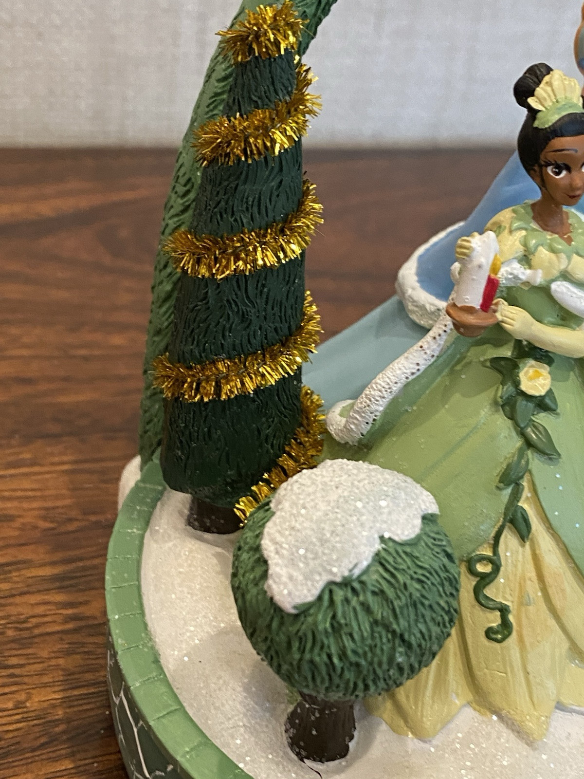 St. Nicholas Square Village Disney Princess Topiary Accessory Hand-Painted