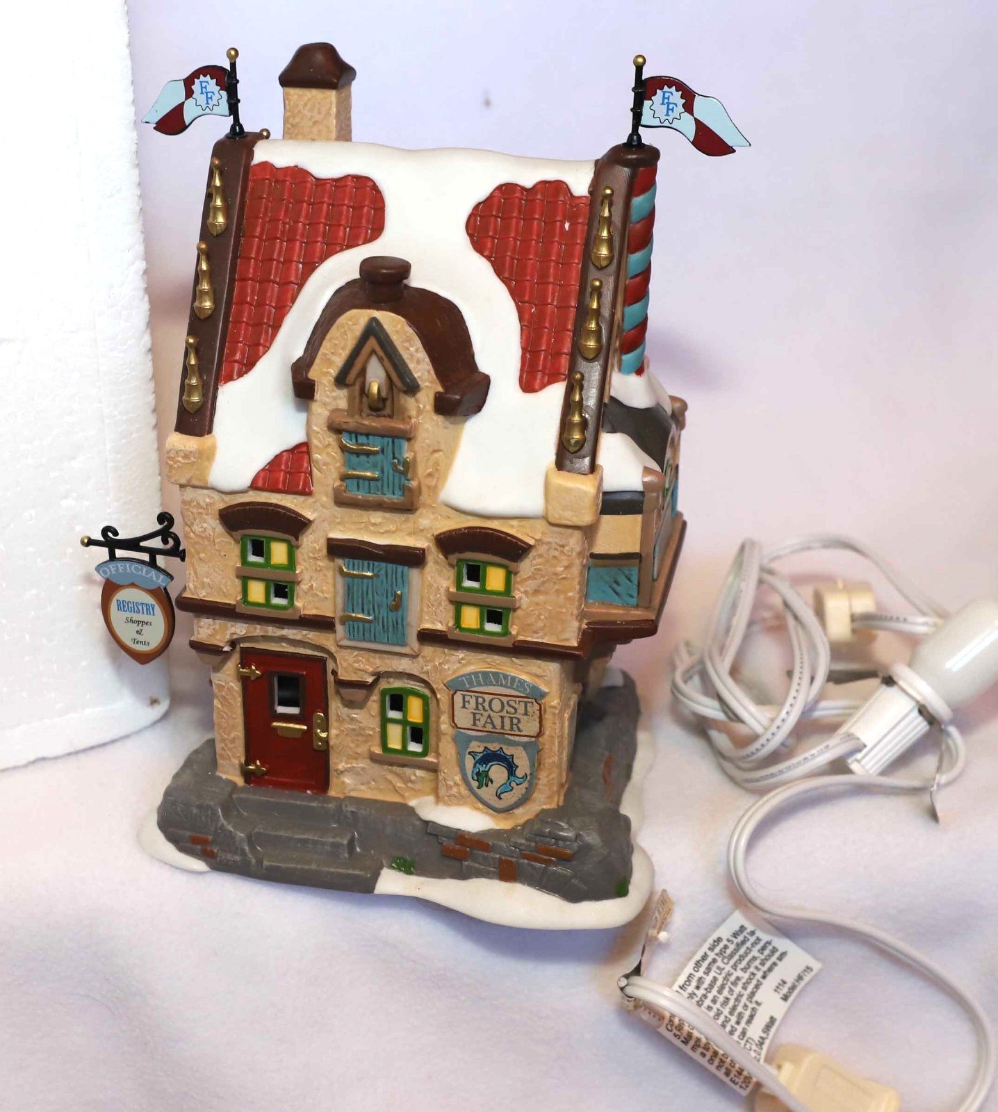DEPT 56 FROST FAIR PAVILION 4044784 DICKENS SNOW VILLAGE CHRISTMAS