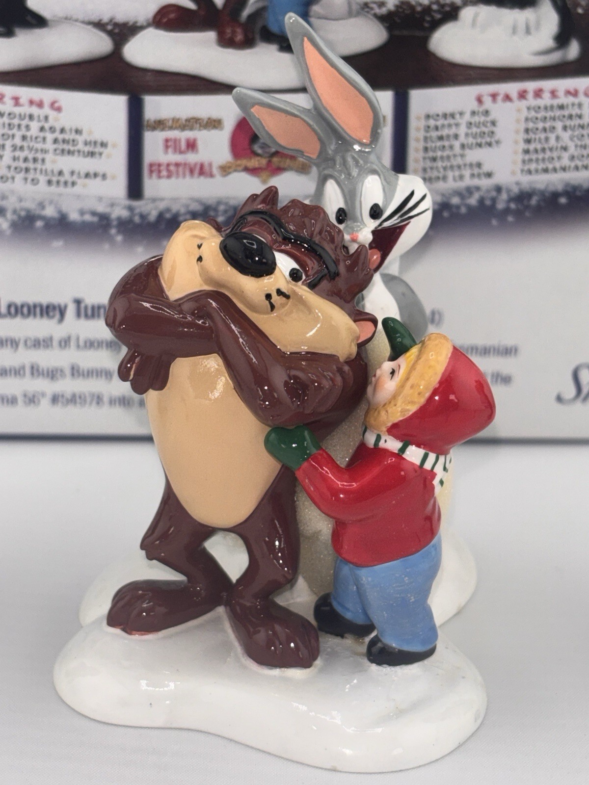 Dept 56 Looney Tunes Animation Film Festival Christmas Snow Village #56.54983