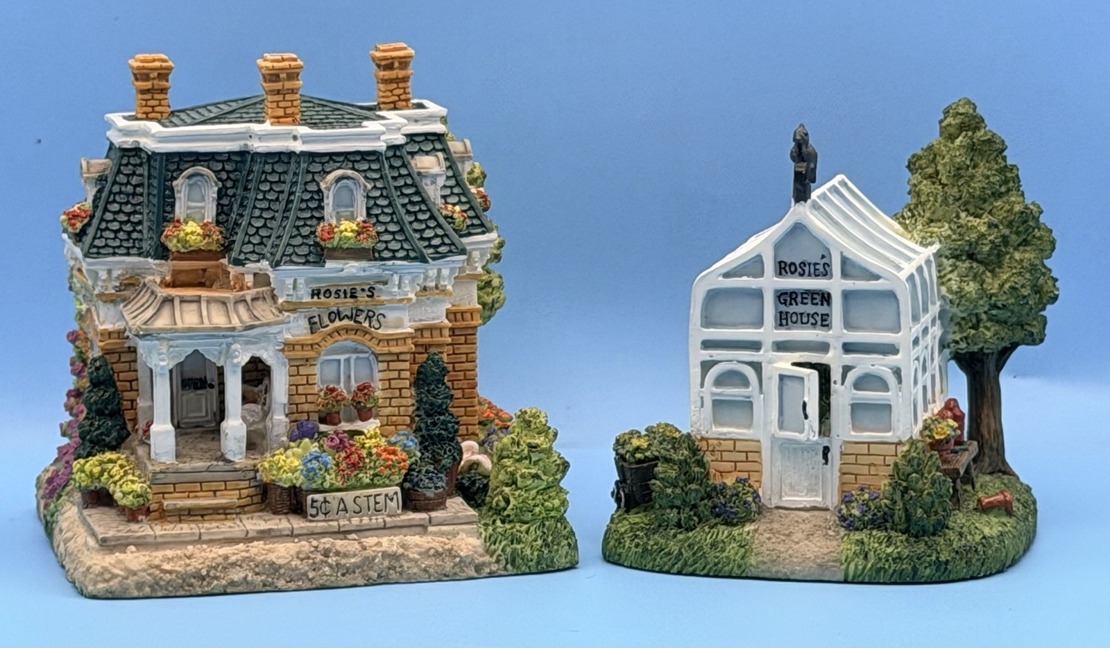 Liberty Falls Rosie’s Flower Shop & Rosie’s Greenhouse HSE 3A & HSE 3B 1999