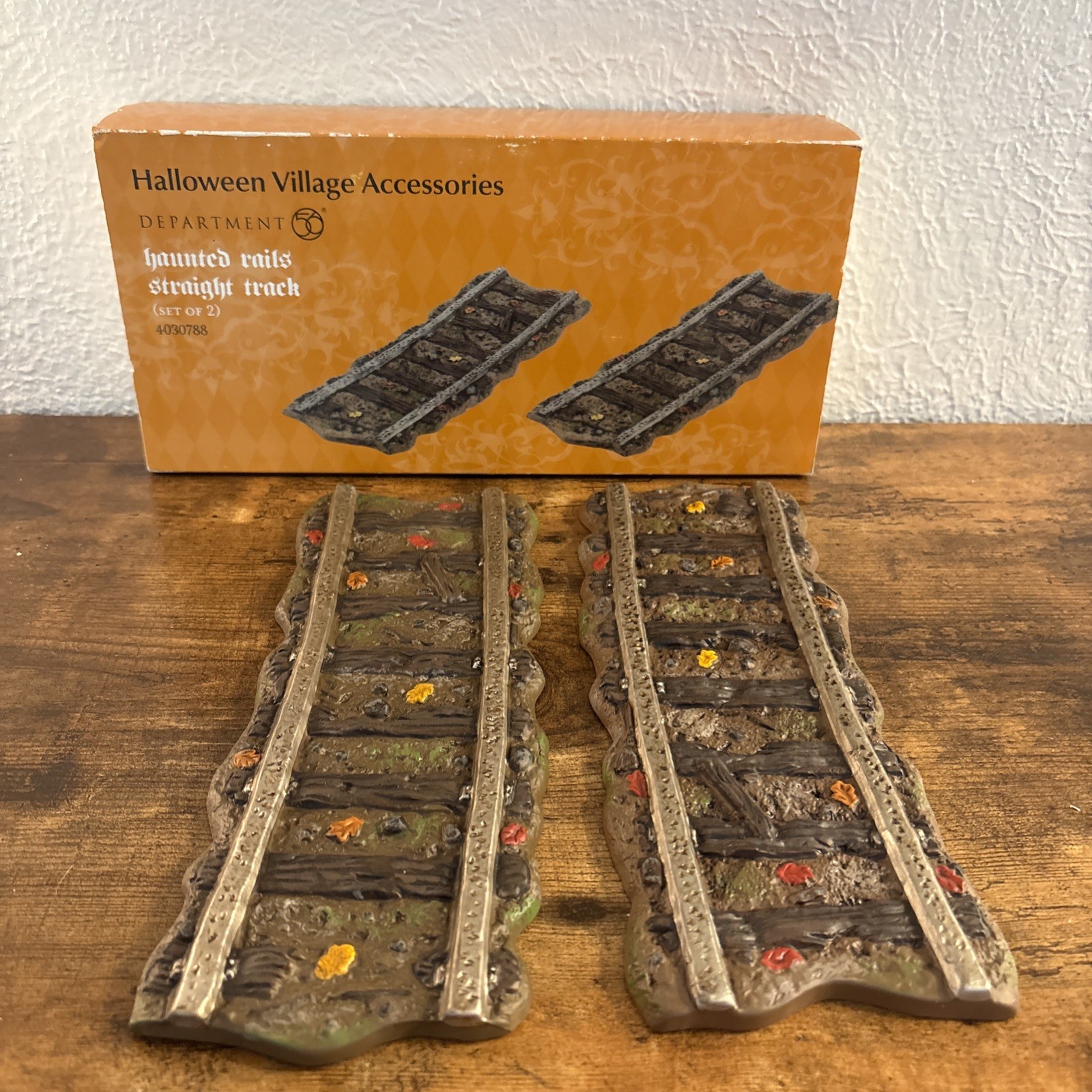 Halloween Department 56 Haunted Rails Straight Track 4030788 dept 56 train