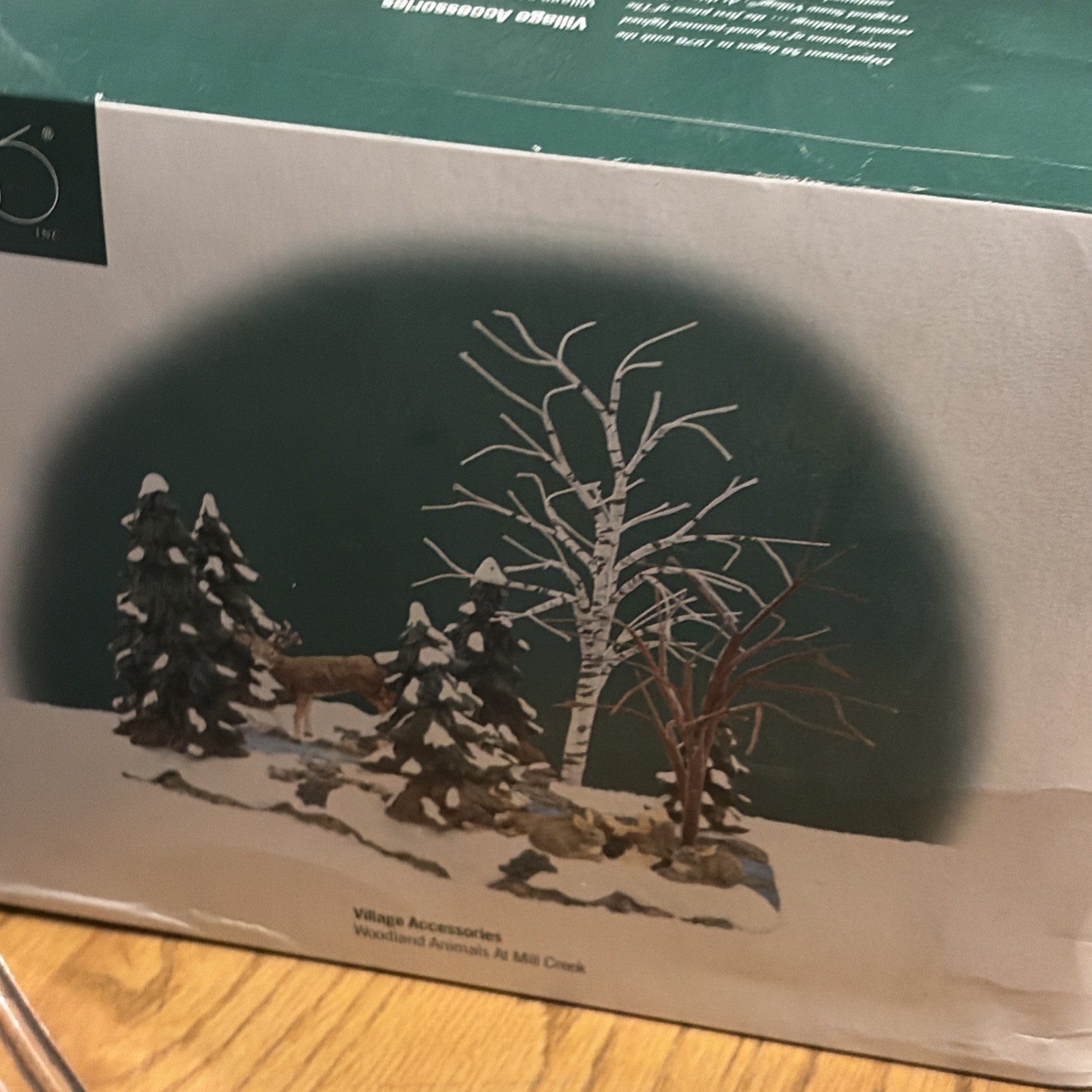 Department 56 Village Accessories Woodland Animals At Mill Creek 52720 in Box
