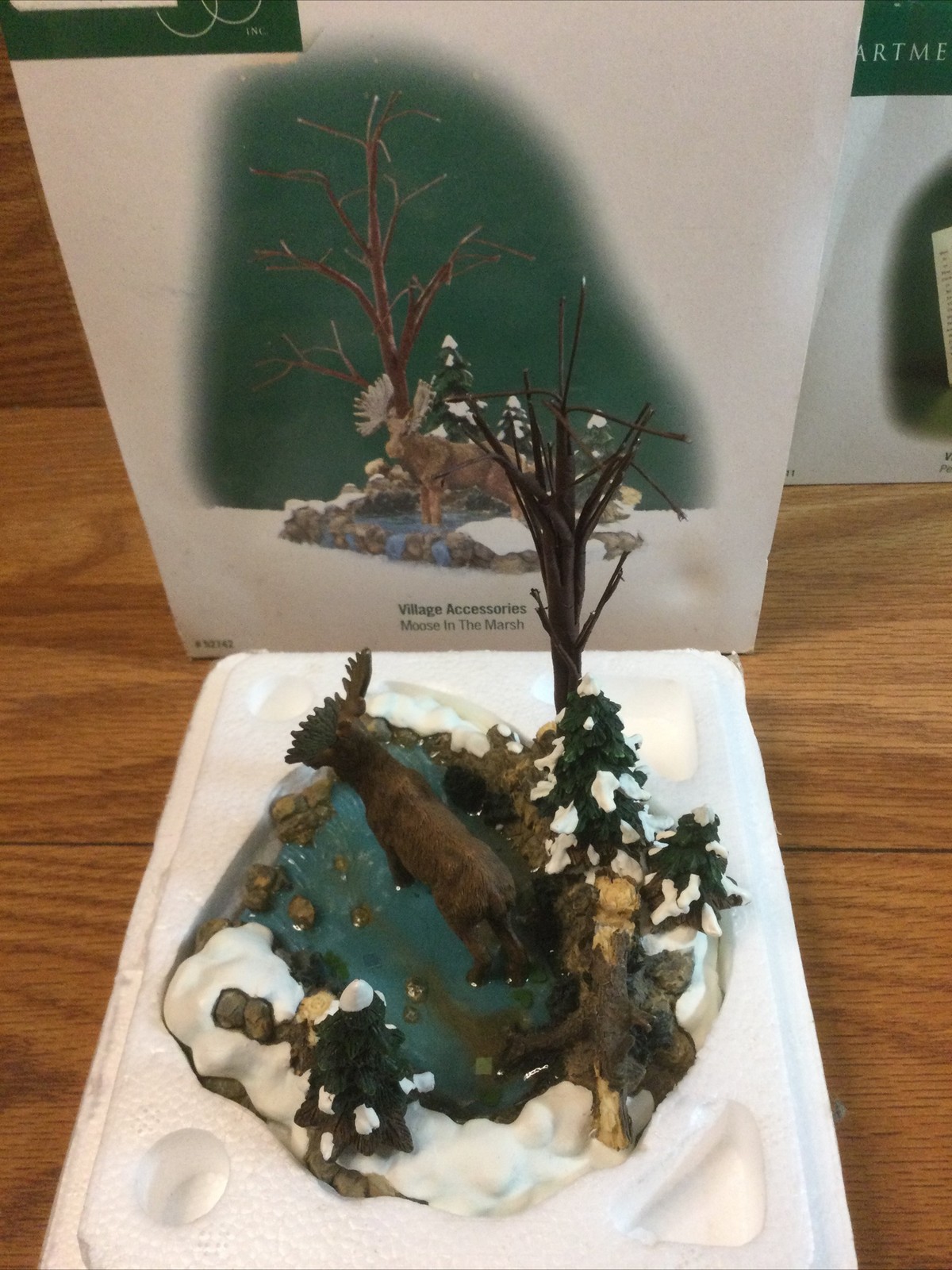 Department Dept 56 Village Accessories Moose in the Marsh&Village Accessories