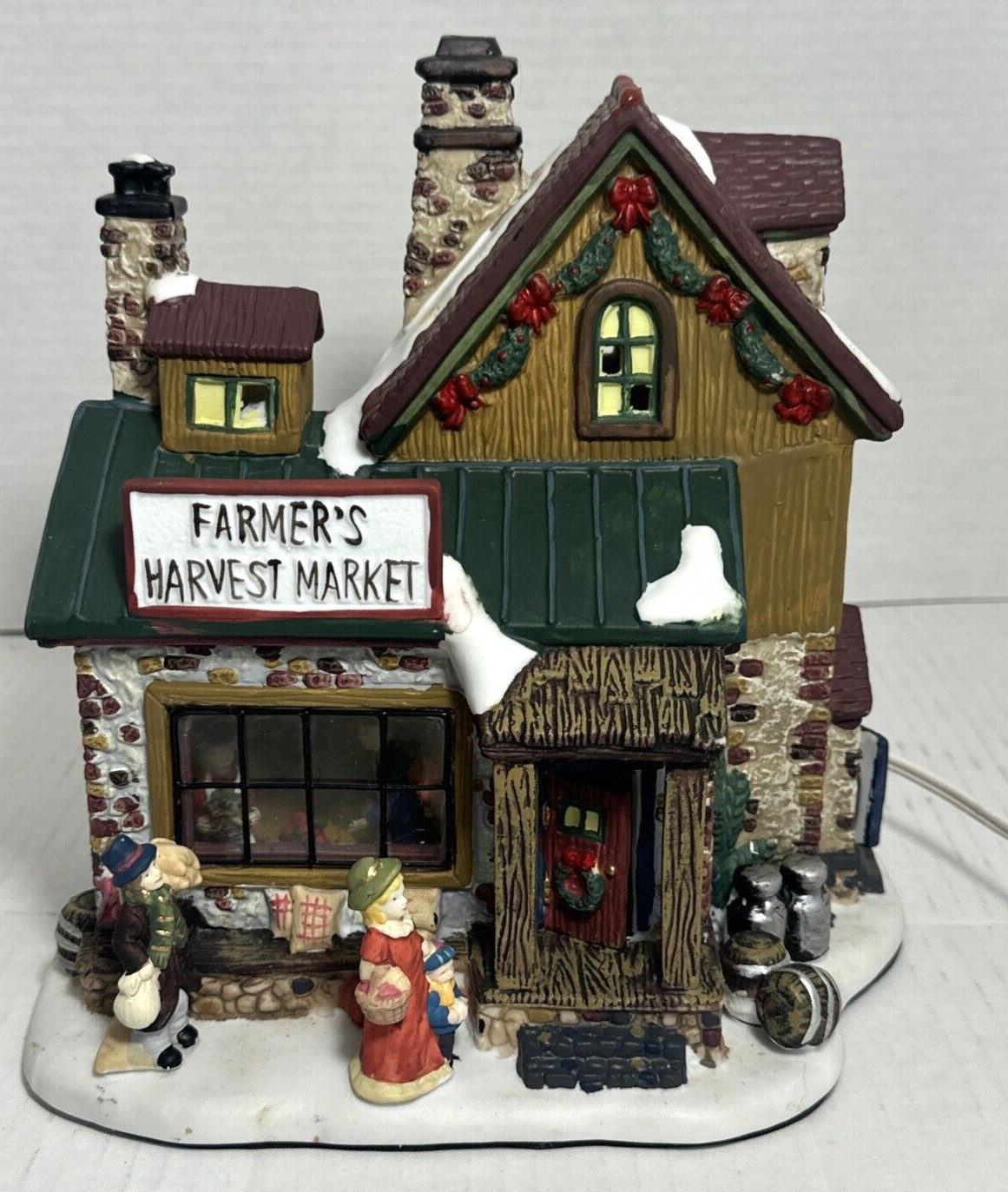 Santa’s Workbench Collection – Interior View Series – Farmer’s Harvest Market