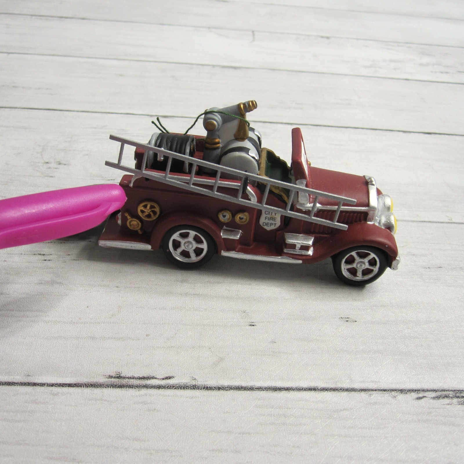 Dept 56 Heritage Village Collection City Fire Truck Christmas