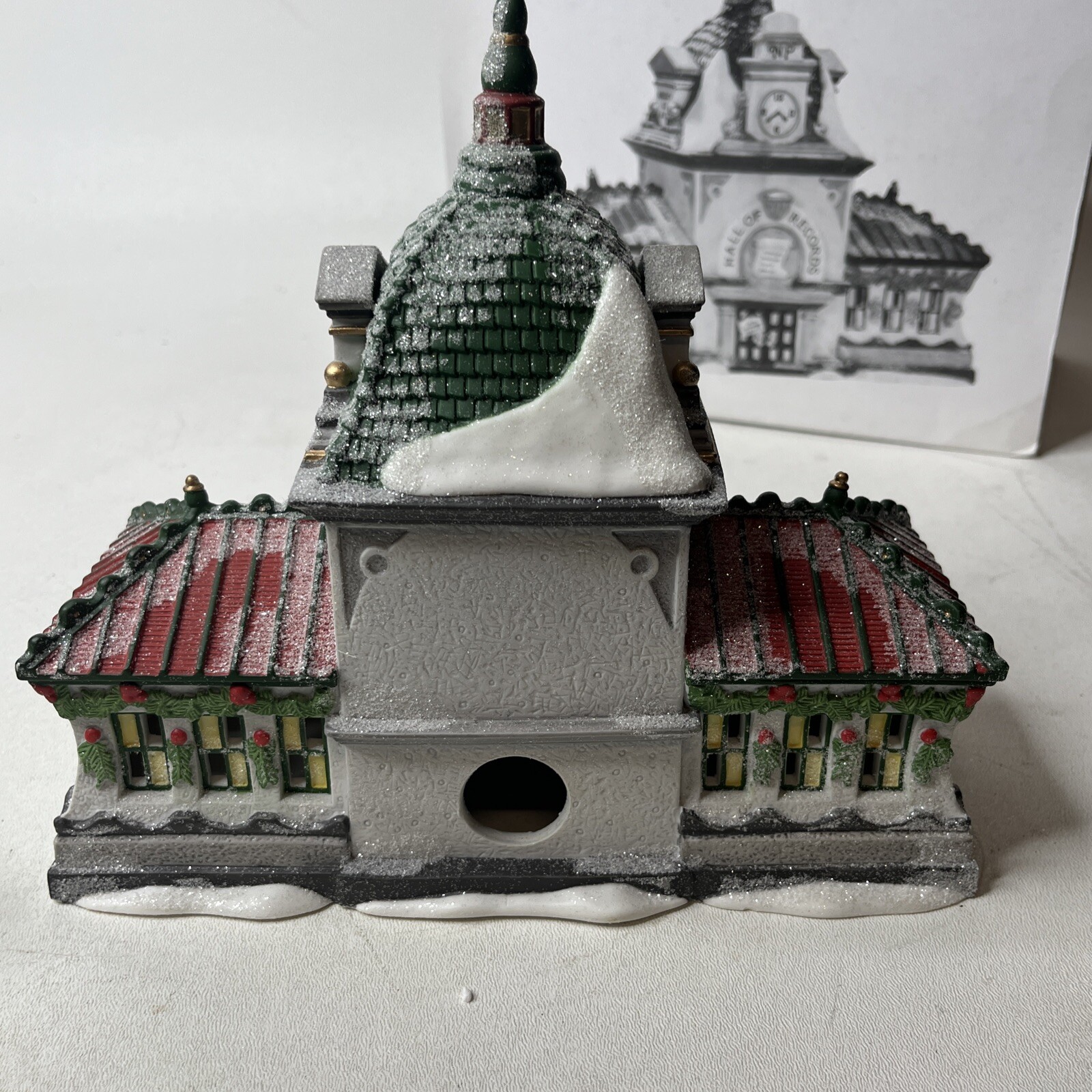 Department 56 Heritage Village North Pole Series “Hall of Records” 56392