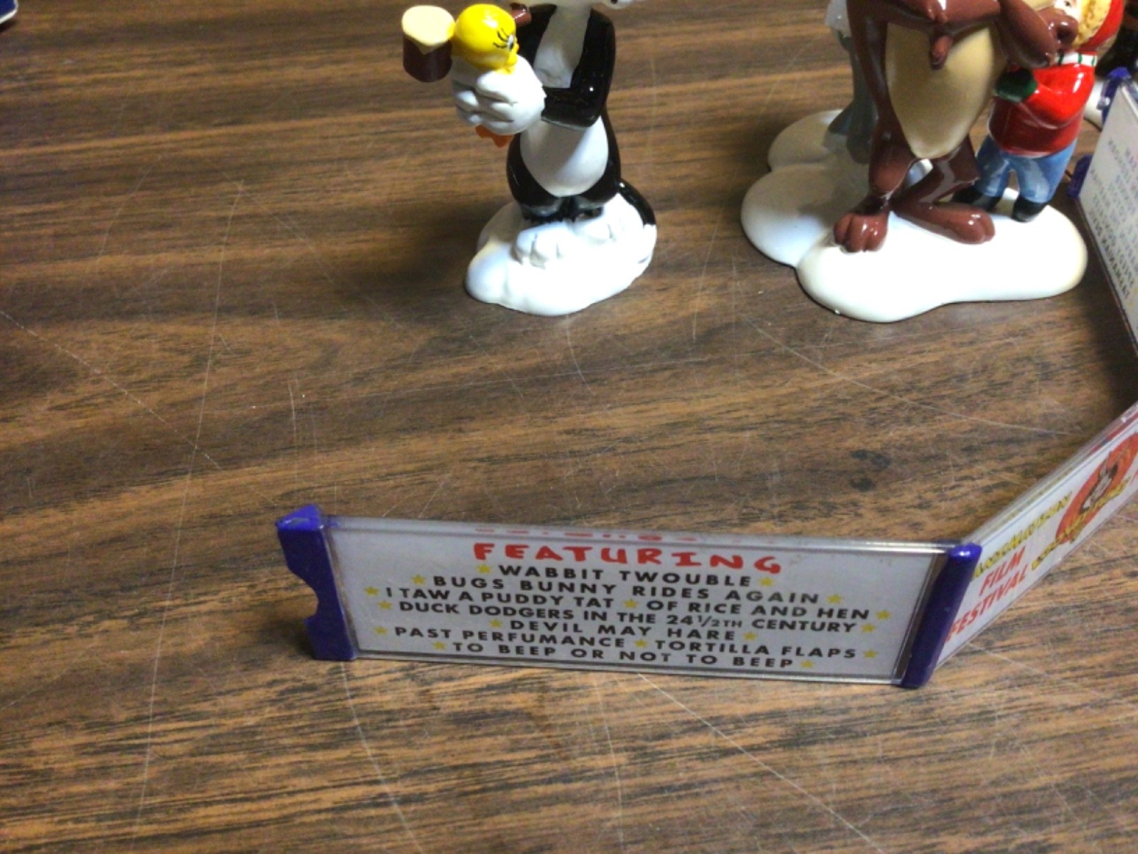 Dept 56 The Looney Tunes Animation Film Festival (Set of 4) #56.54983
