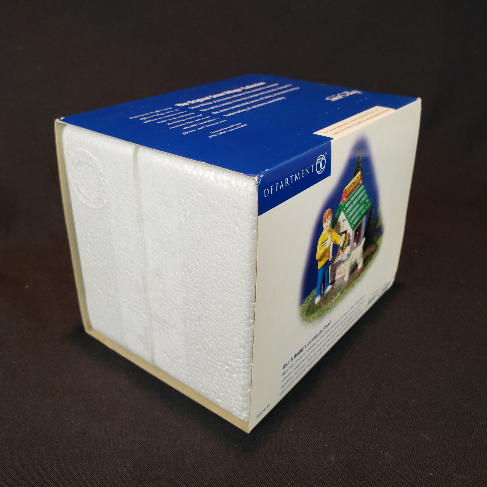 Ben & Buddys Lemonade Stand 55144 Snow Village Department Dept 56 Christmas