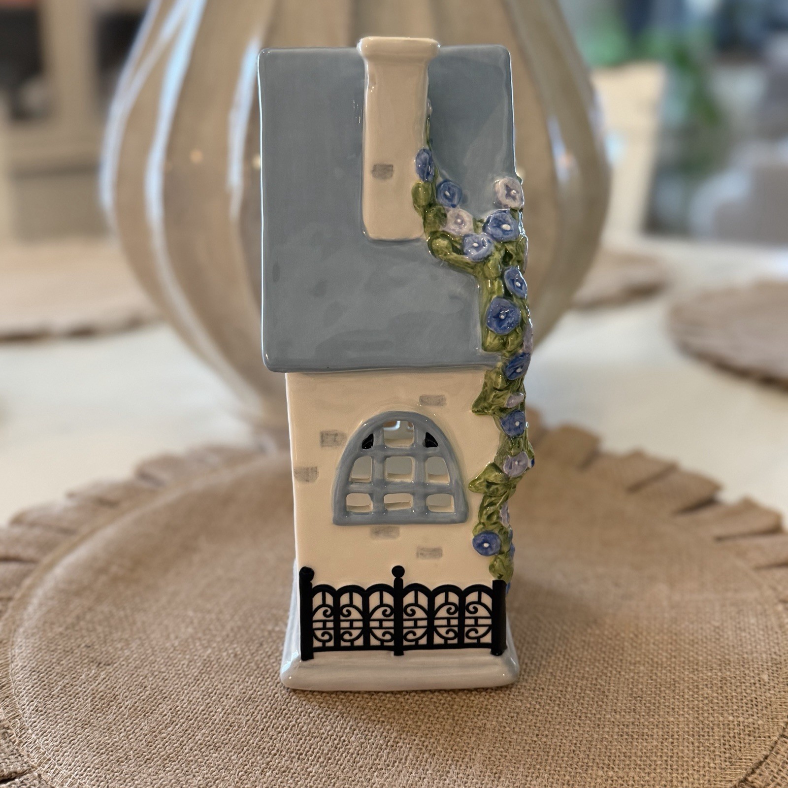 Blue Sky Clayworks MORNING GLORY GATEHOUSE 2025 Candle House Heather Goldmine