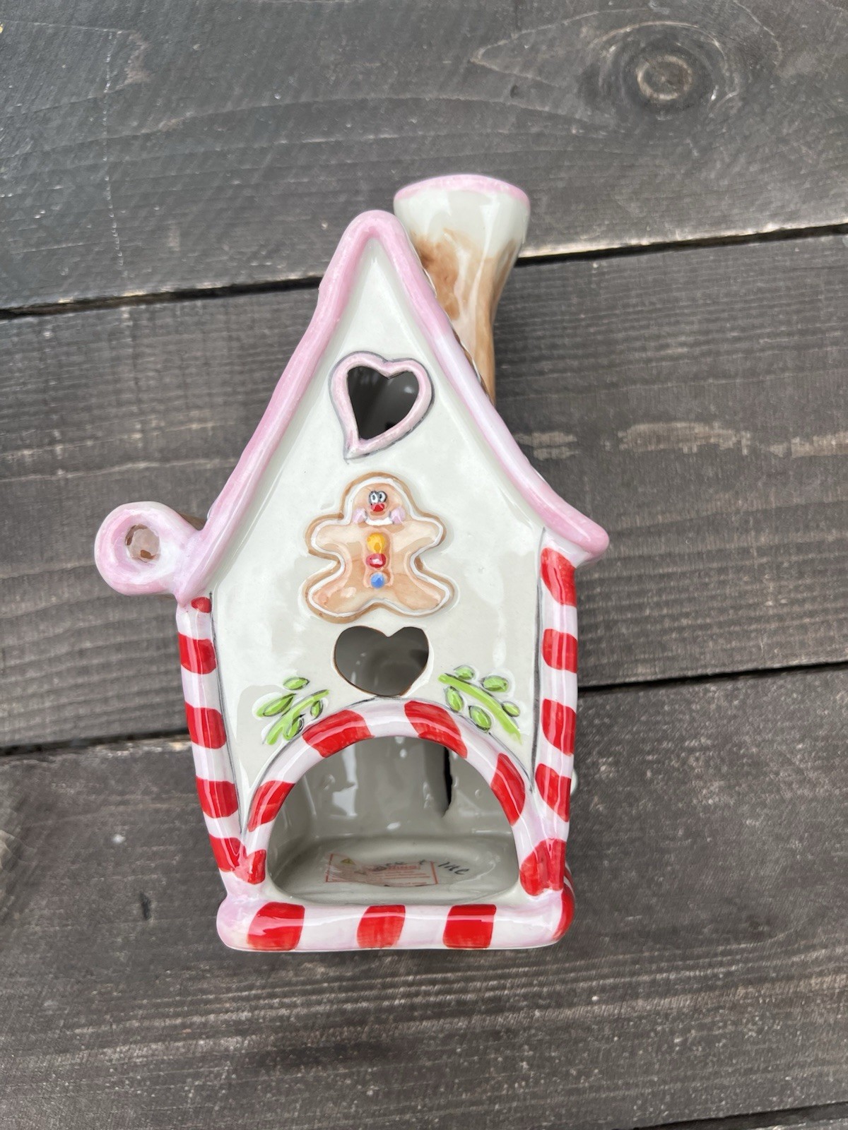 2009 Blue Sky Clayworks The Gingerbread Cottage Heather Goldminc Holiday