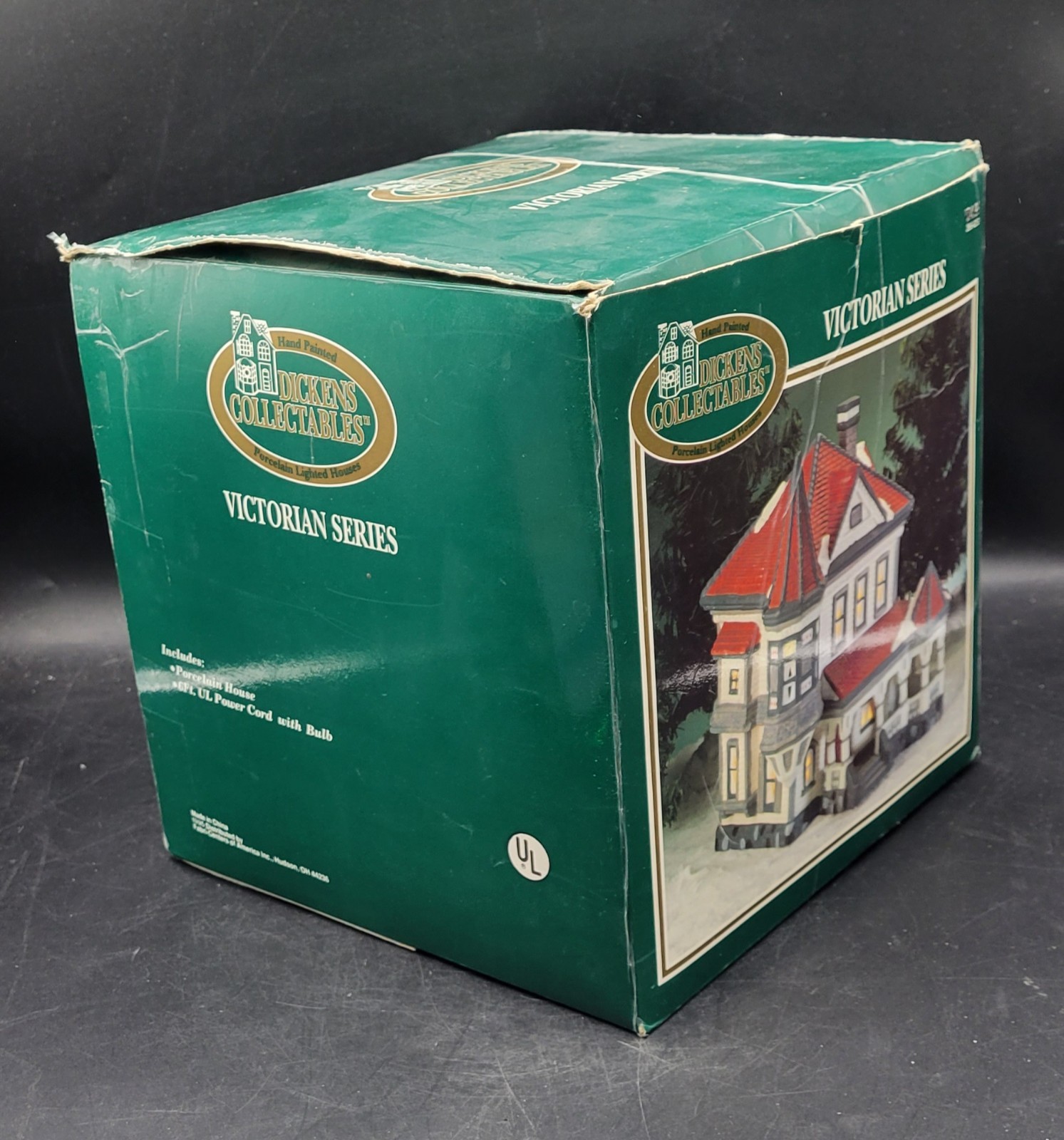 1995 Dickens Collectables Victorian House 266-6253 No Cord Original Box