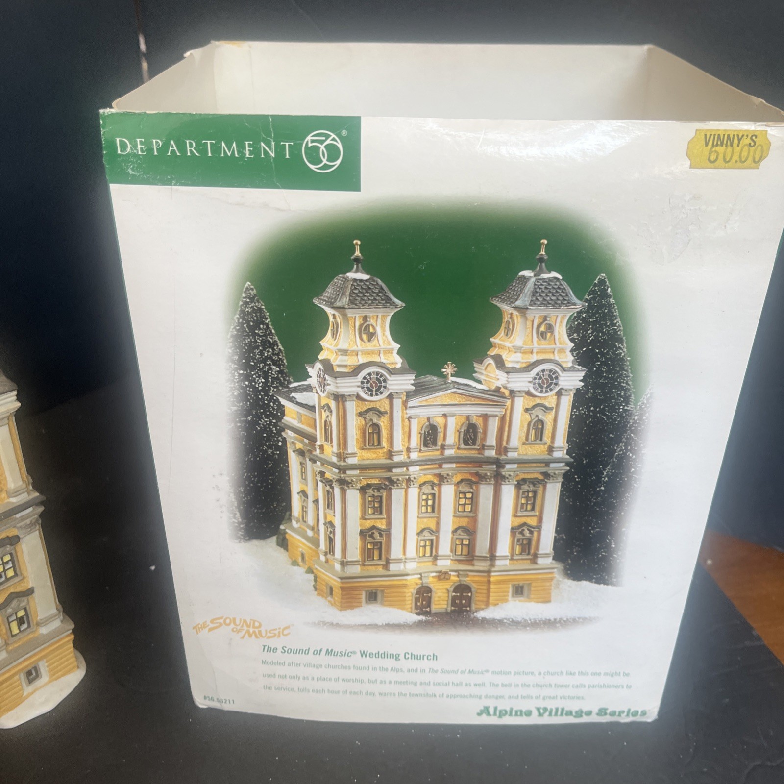 Department 56 Dept Alpine Village Series Wedding Church The Sound of Music 56211