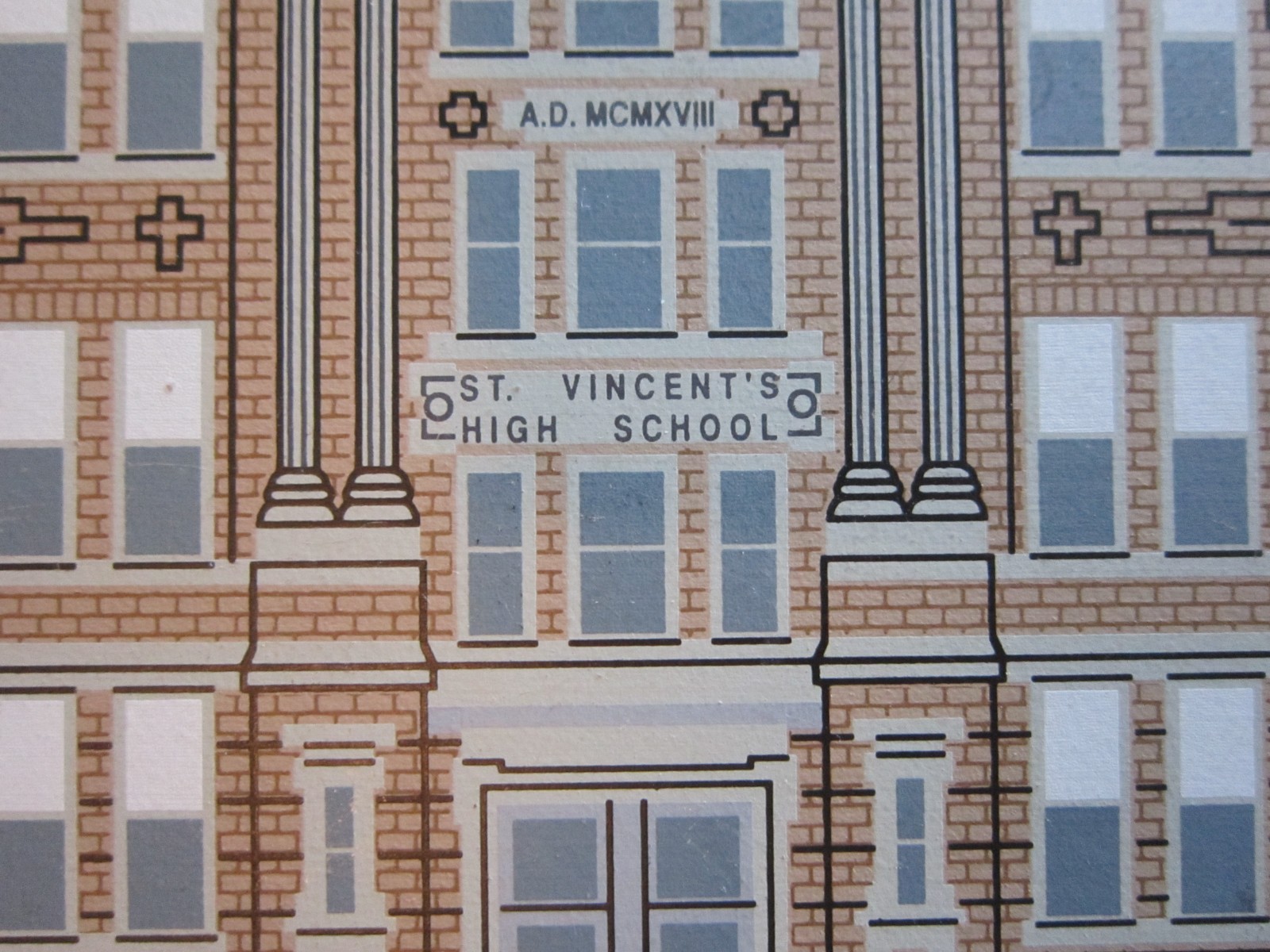 ST. VINCENT HIGH SCHOOL CAT’S MEOW VILLAGE 1997 AKRON OHIO SAINT V