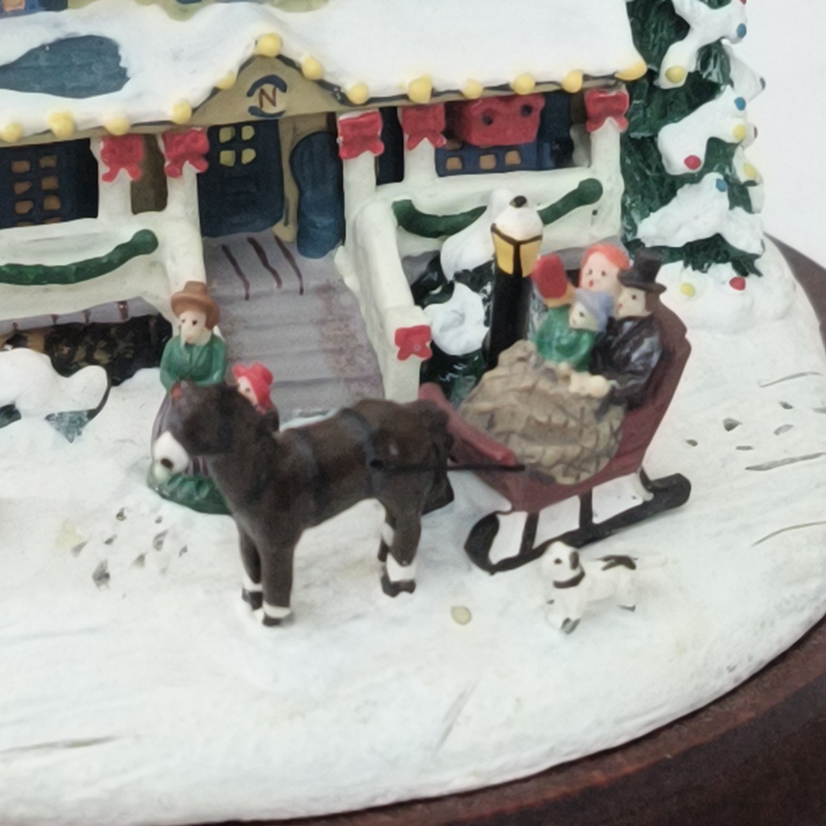 Hawthorne Village Victorian Lights Christmas Eve #79262 Illuminated Lights WORKS