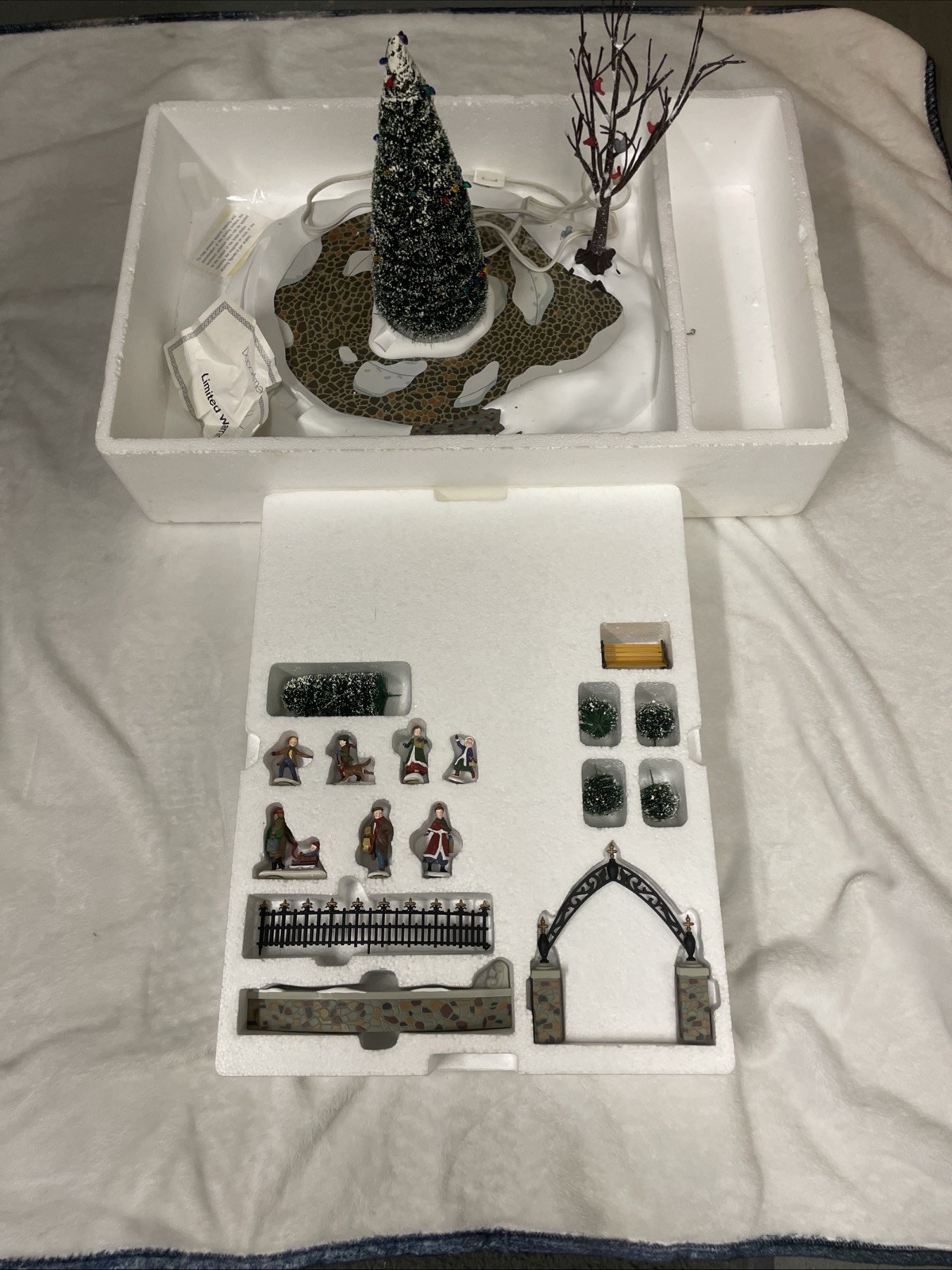 Department 56 All Around The Park Village Animated Accessory Set Tested