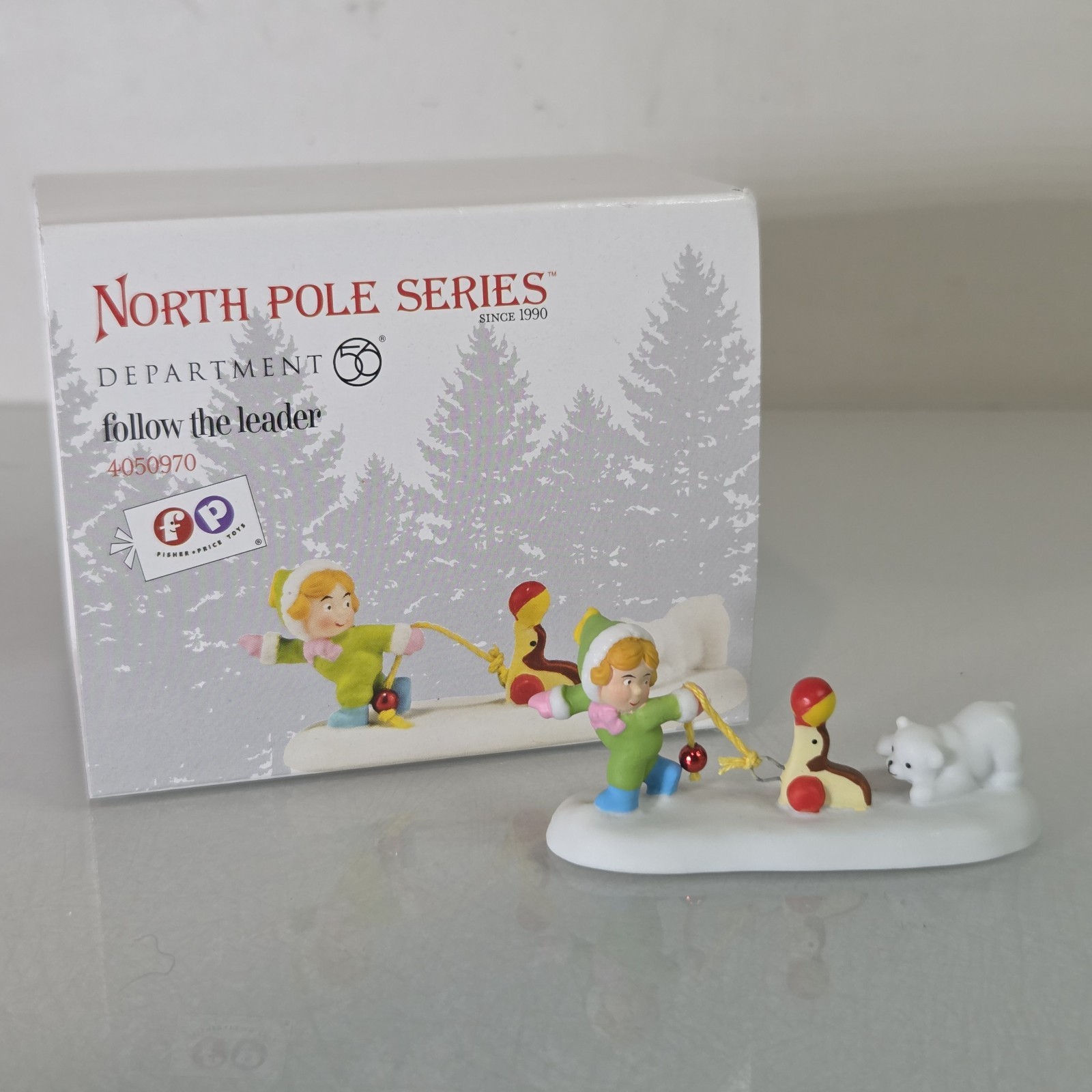 Department 56 Follow the Leader North Pole Series Fisher-Price Toys 4059070
