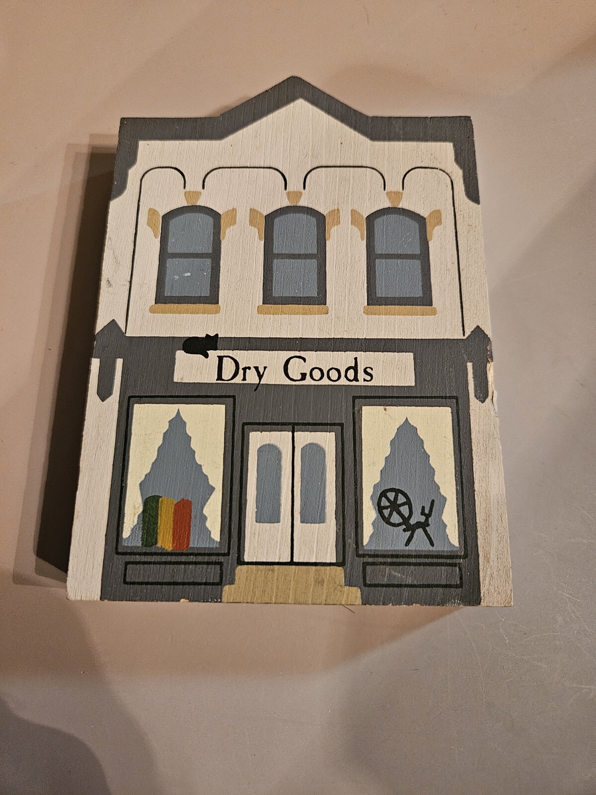 The Cat’s Meow Series 1985 Dry Goods Store Signed by Faline ’88