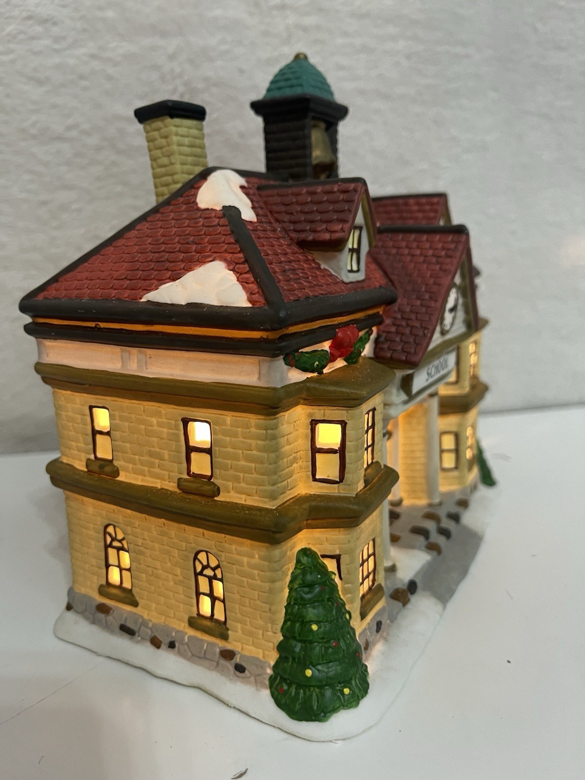 Vintage St. Nicholas Square – High School Holiday Village Christmas Retired