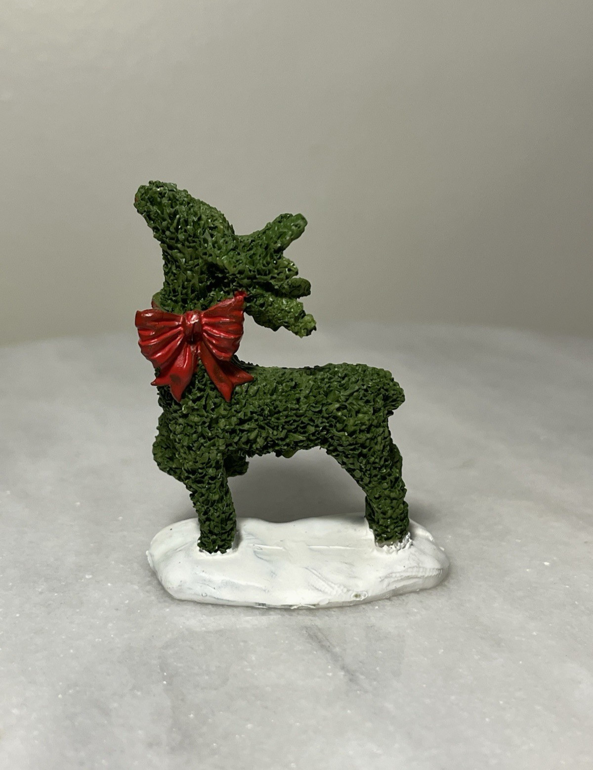 Lemax 2006 Standing Deer Topiary Christmas Village Garden Figure RARE
