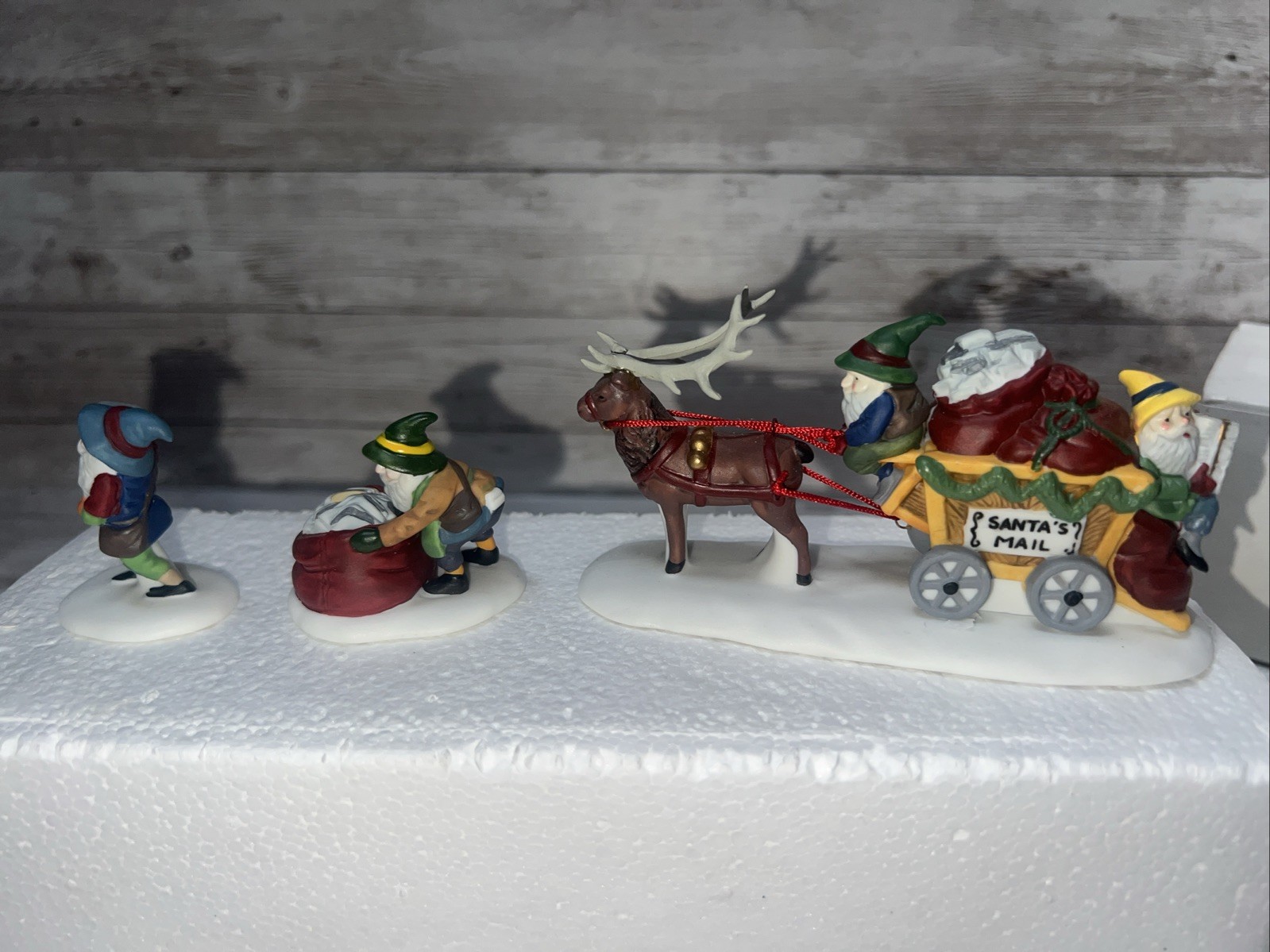 Dept 56 “Letters For Santa” #56049 “Santa’s Little Helpers” #56103 Retired