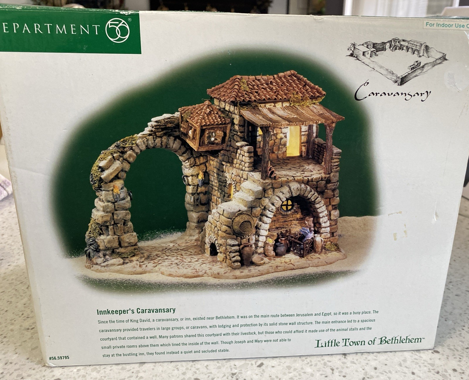 Department 56 Innkeeper’s Caravansary 59795 Little Town Of Bethlehem Christmas