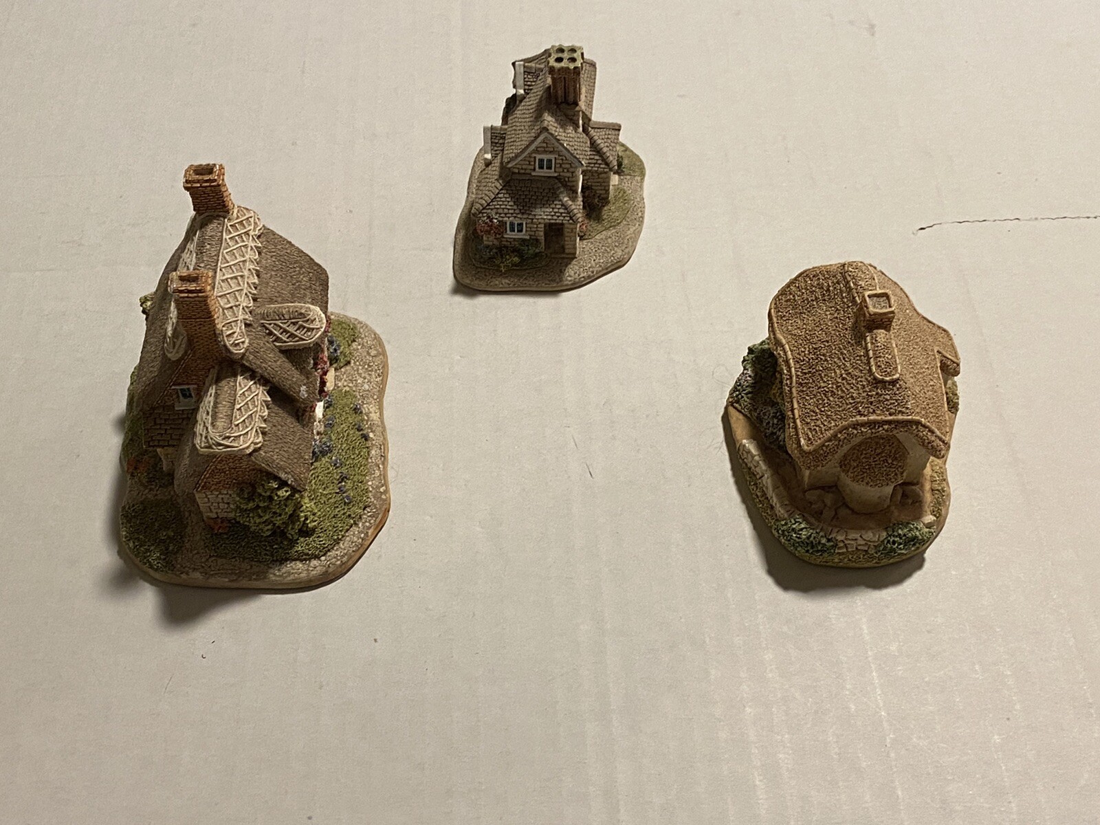 Lilliput Lane Lot – 3 Cottages – Clover, Sweet Briar, Ploughman *