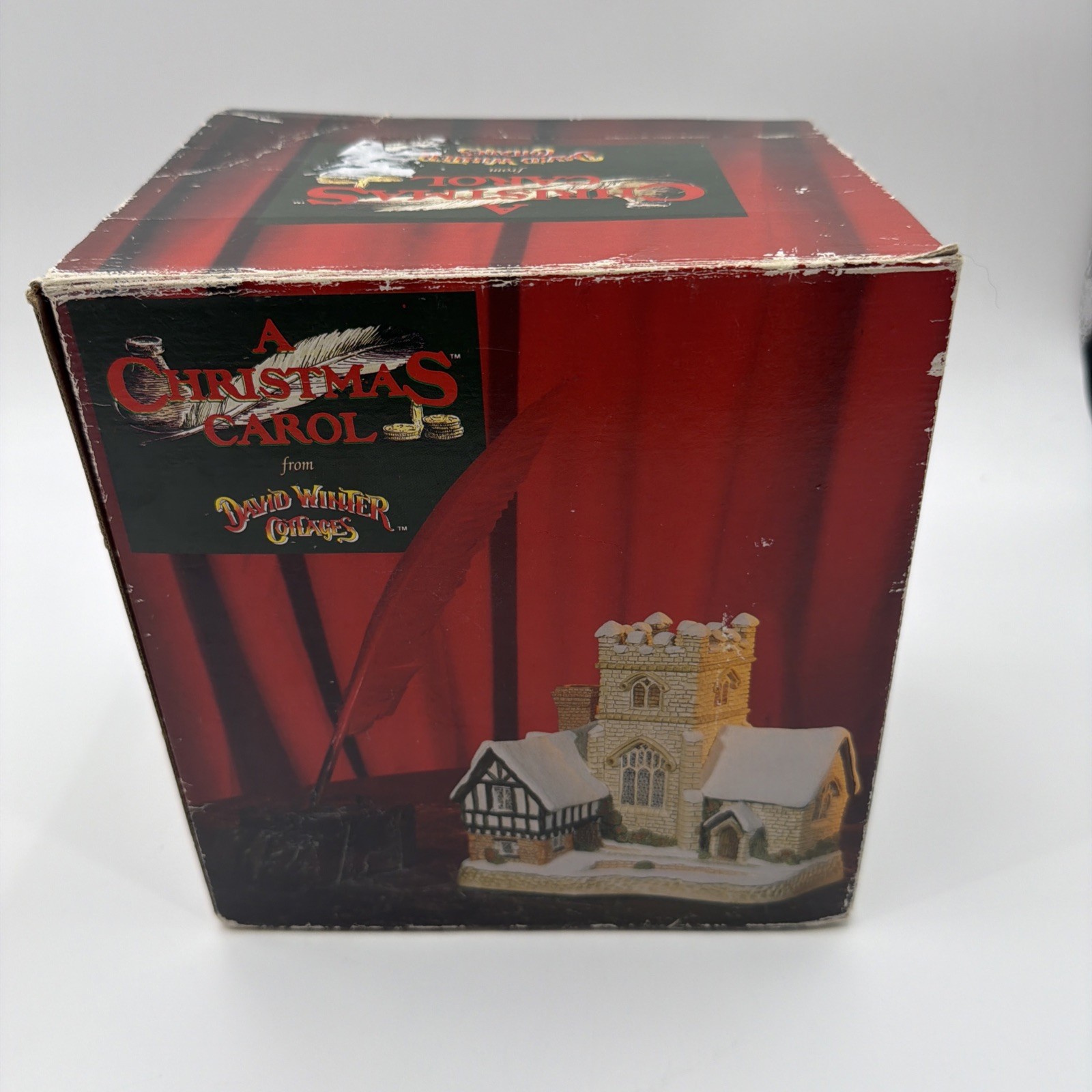David Winter “A Christmas Carol” Special for Christmas 1989 OG Box