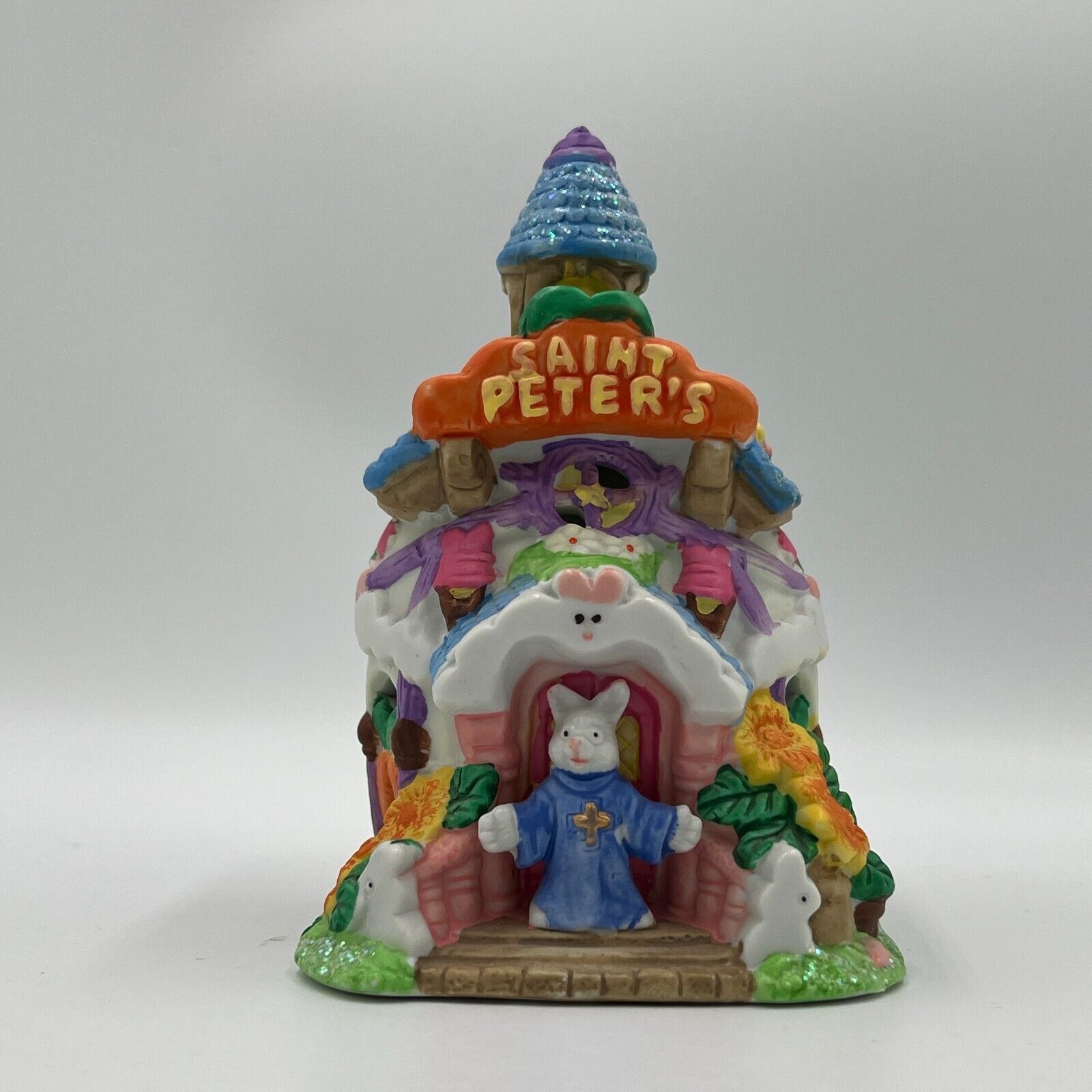 2002 Hoppy Hollow Easter Village Saint Peter’s Church House Spring