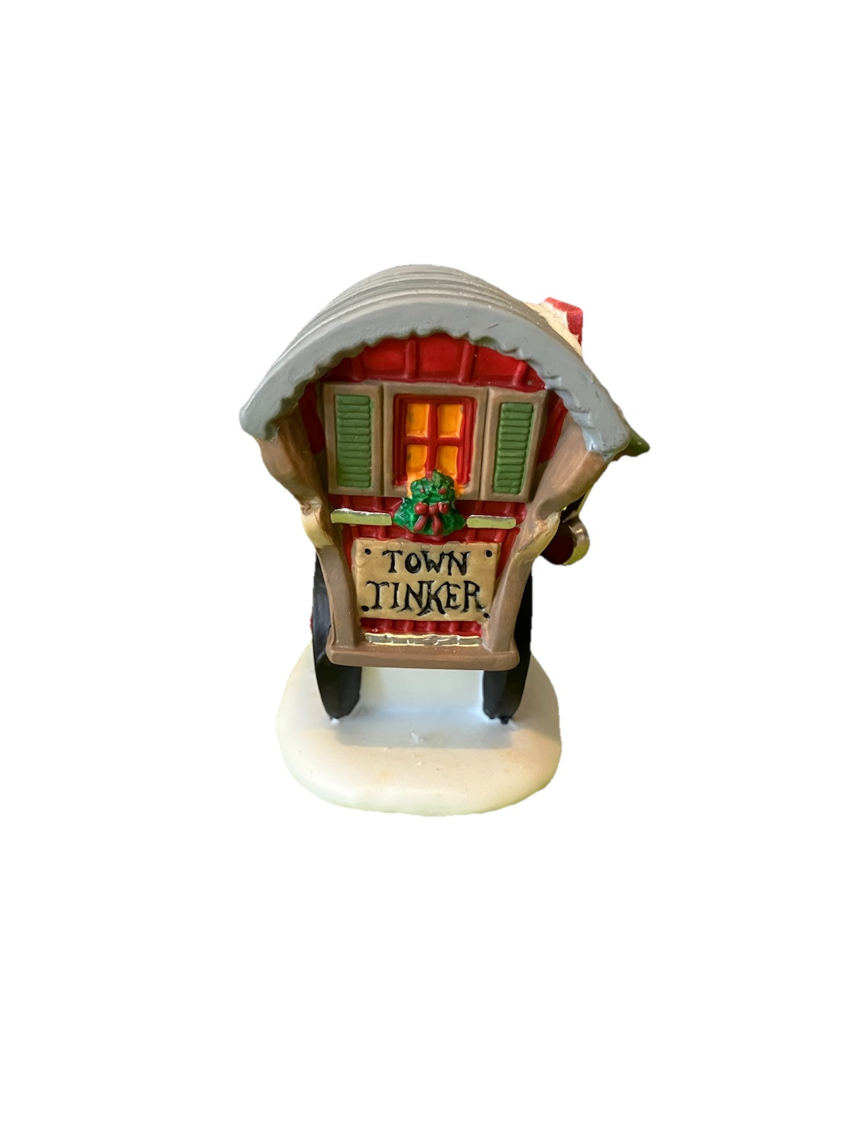 Dept 56 Heritage Village Collection “Town Tinker” #5646-4 With Box & Small Pans
