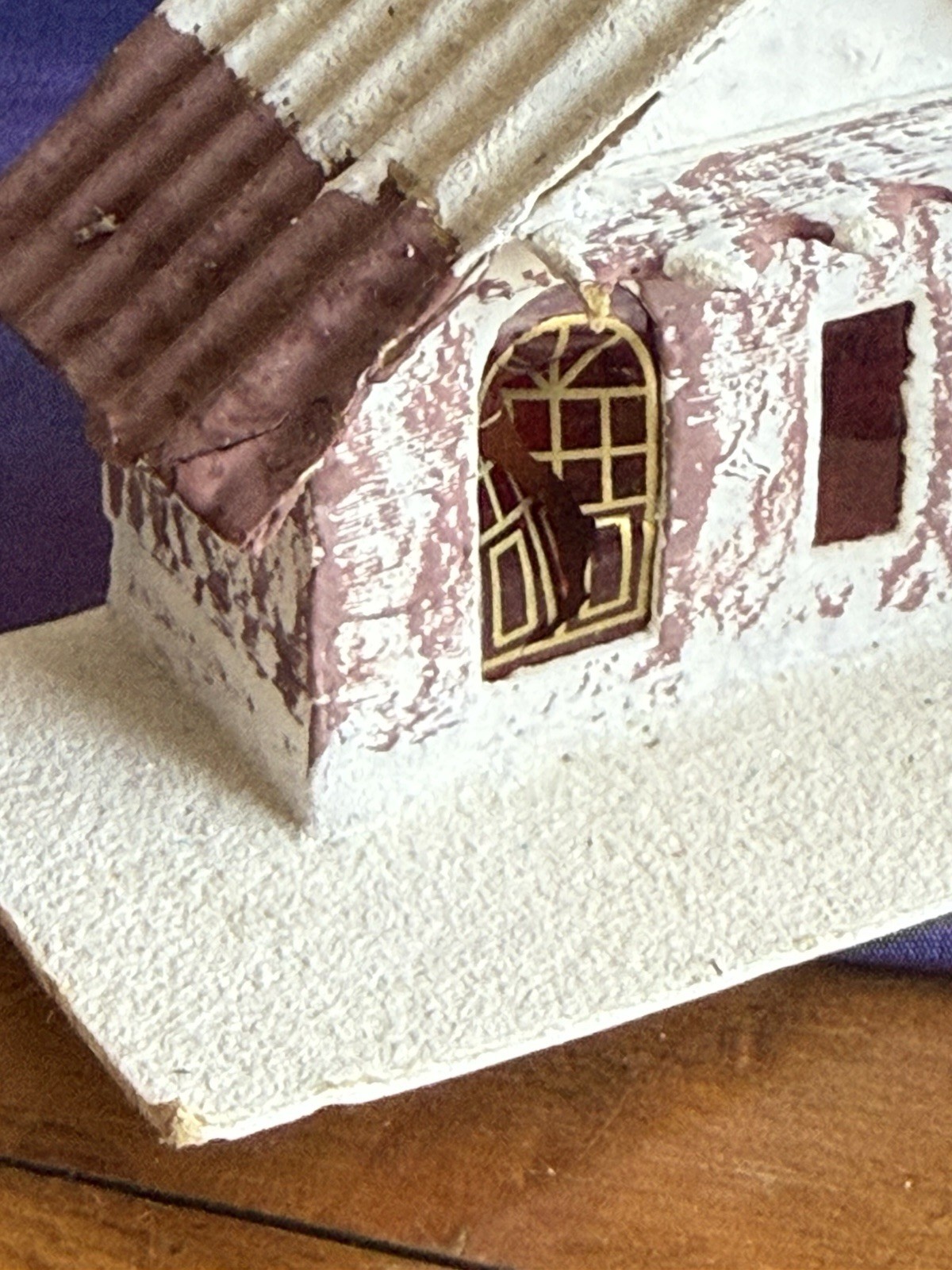 1950’s Lot of Vintage Putz Houses MC Made in Japan Cardboard