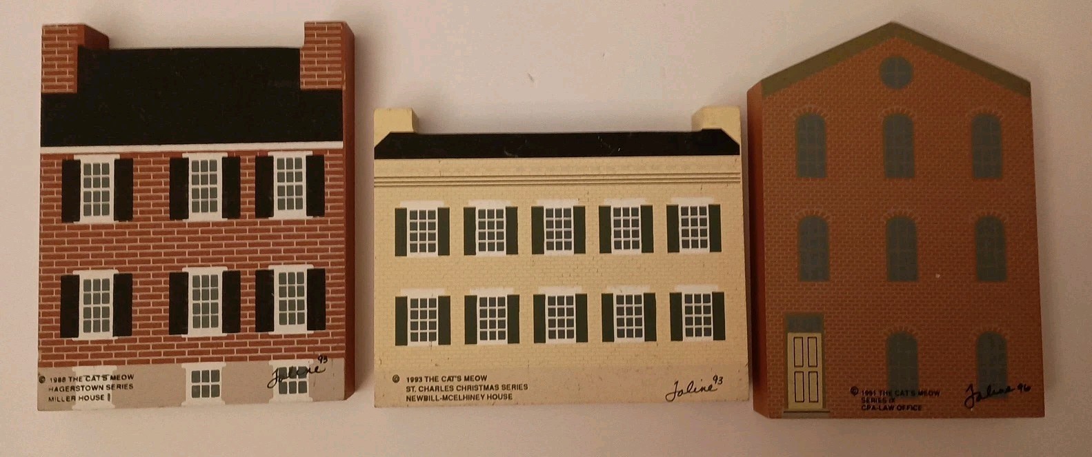 Cat’s Meow Village Lot of 20 Pieces Buildings & Accessories 1988-1996