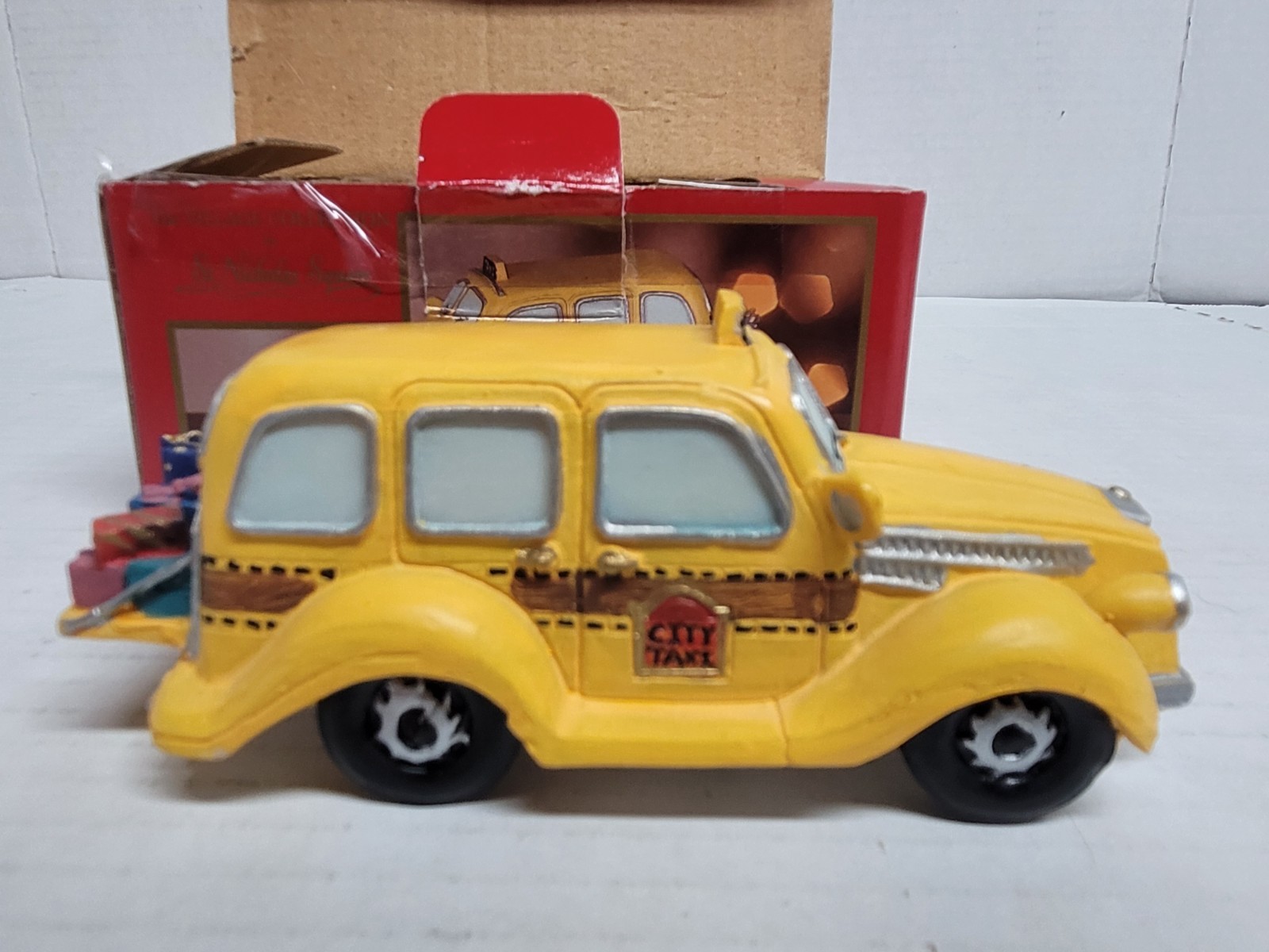 The Village Collection by St Nicholas Square Accessory CITY TAXI in original Box