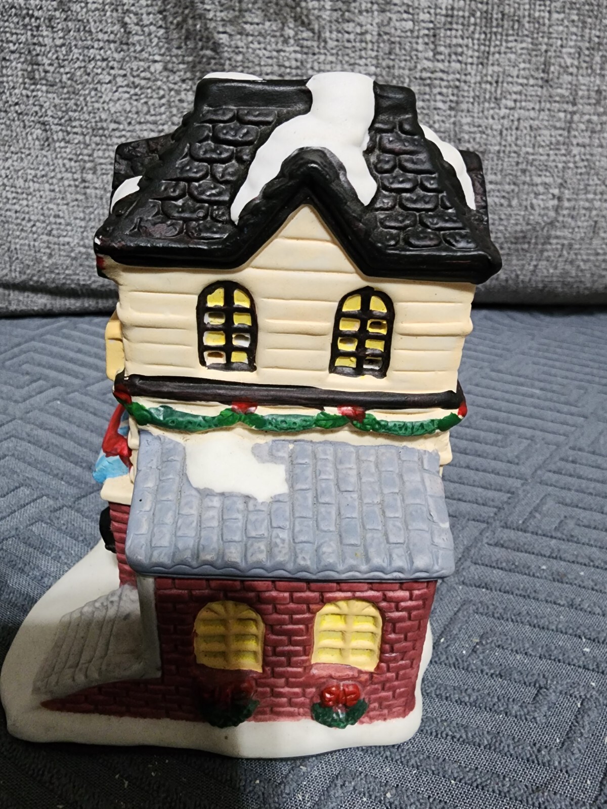 Ceramic Christmas Village, Boots shop, 5.5 inches