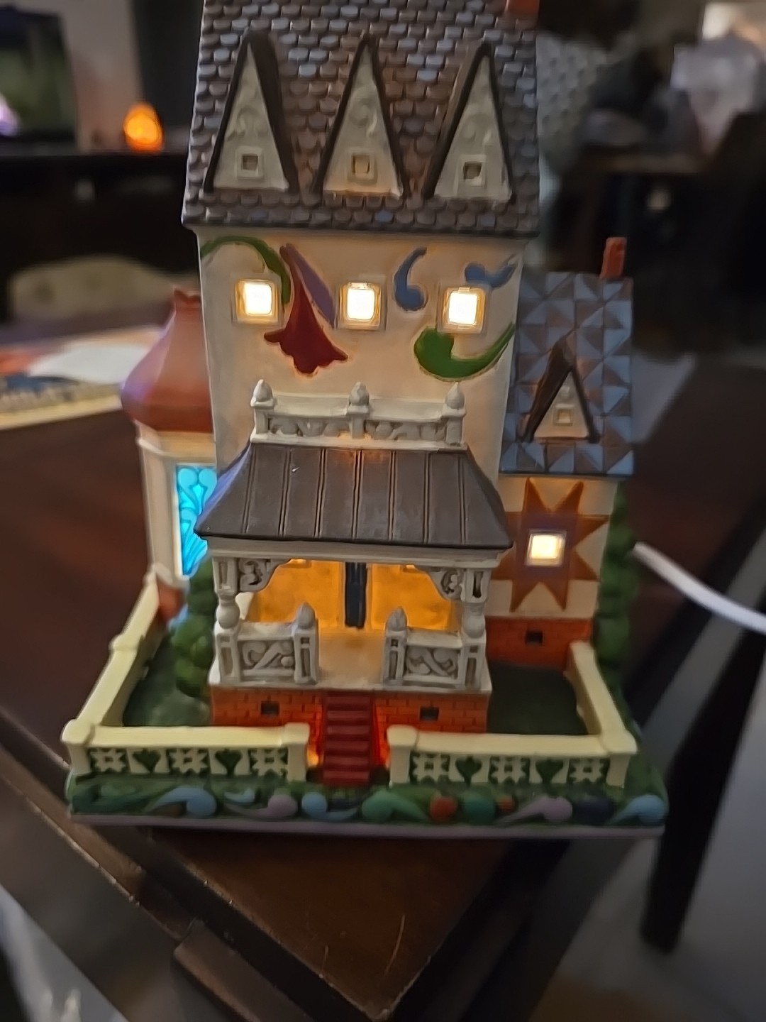 DEPT 56 JIM SHORE HEARTWOOD CREEK HOMESTEAD HOUSE LIGHTED 4021337 BRAND NEW.
