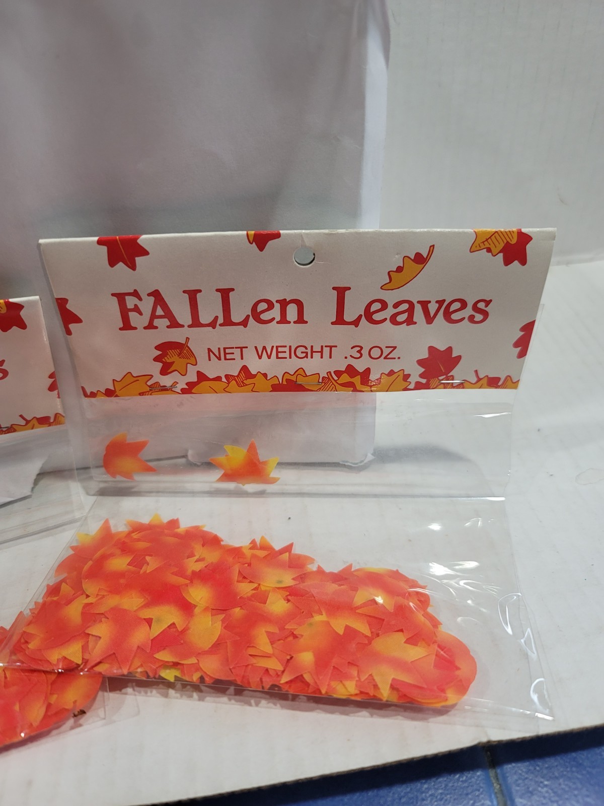Dept 56 Halloween Village Replacement Lights , with Packages Of Fallen Leaves