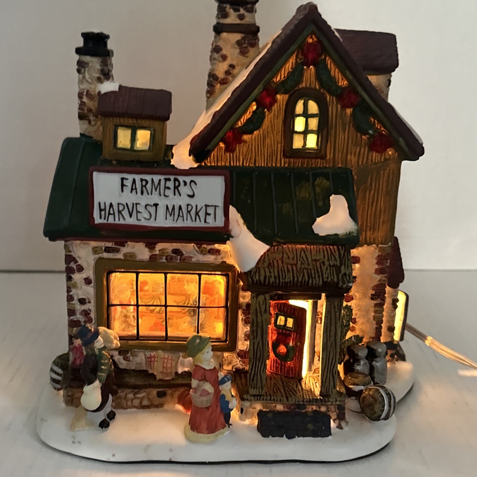 Santa’s Workbench Collection – Interior View Series – Farmer’s Harvest Market