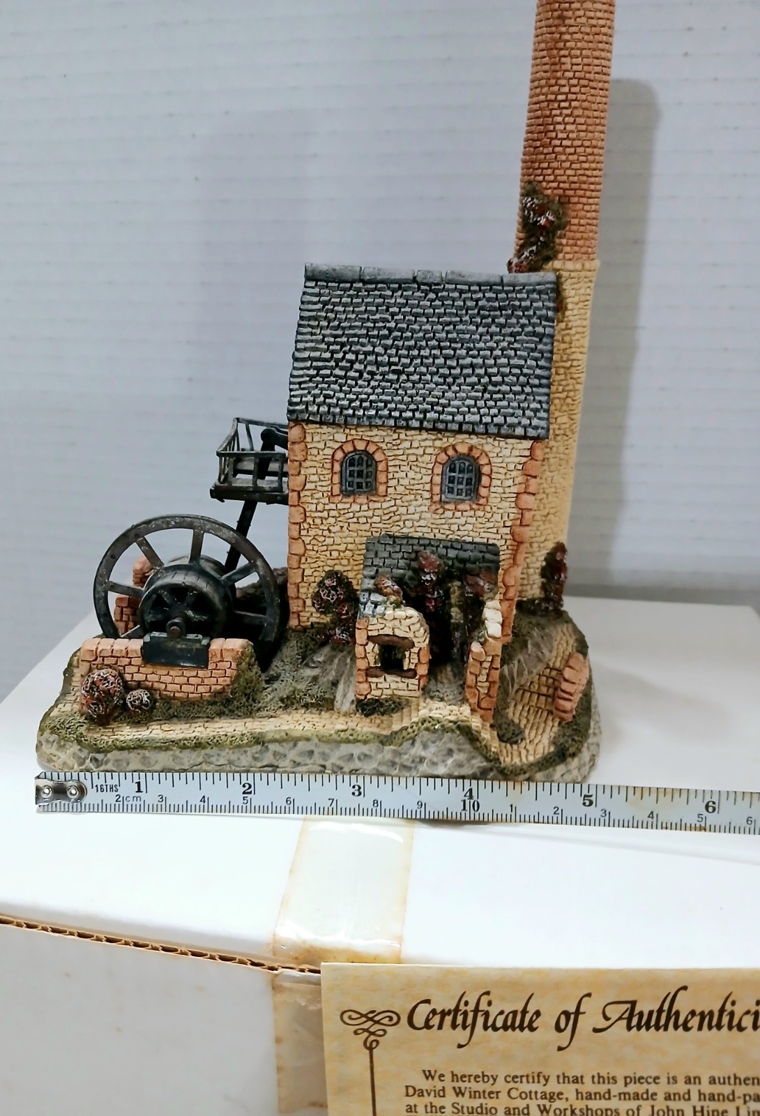 David Winter Cottages “Cornish Engine House” West Country Collection 1987
