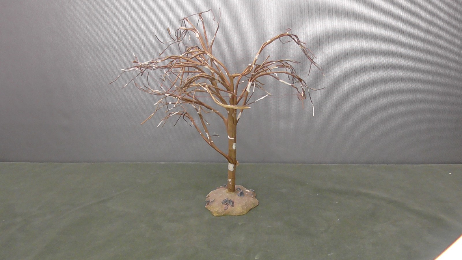 Village Landscapes Large Fall Tree No Leaves Brown 8”