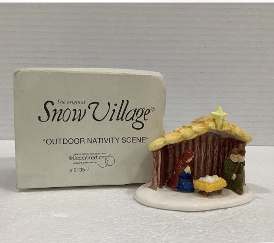 Department 56 Snow Village “Outdoor Nativity Scene” 51357 Accessory