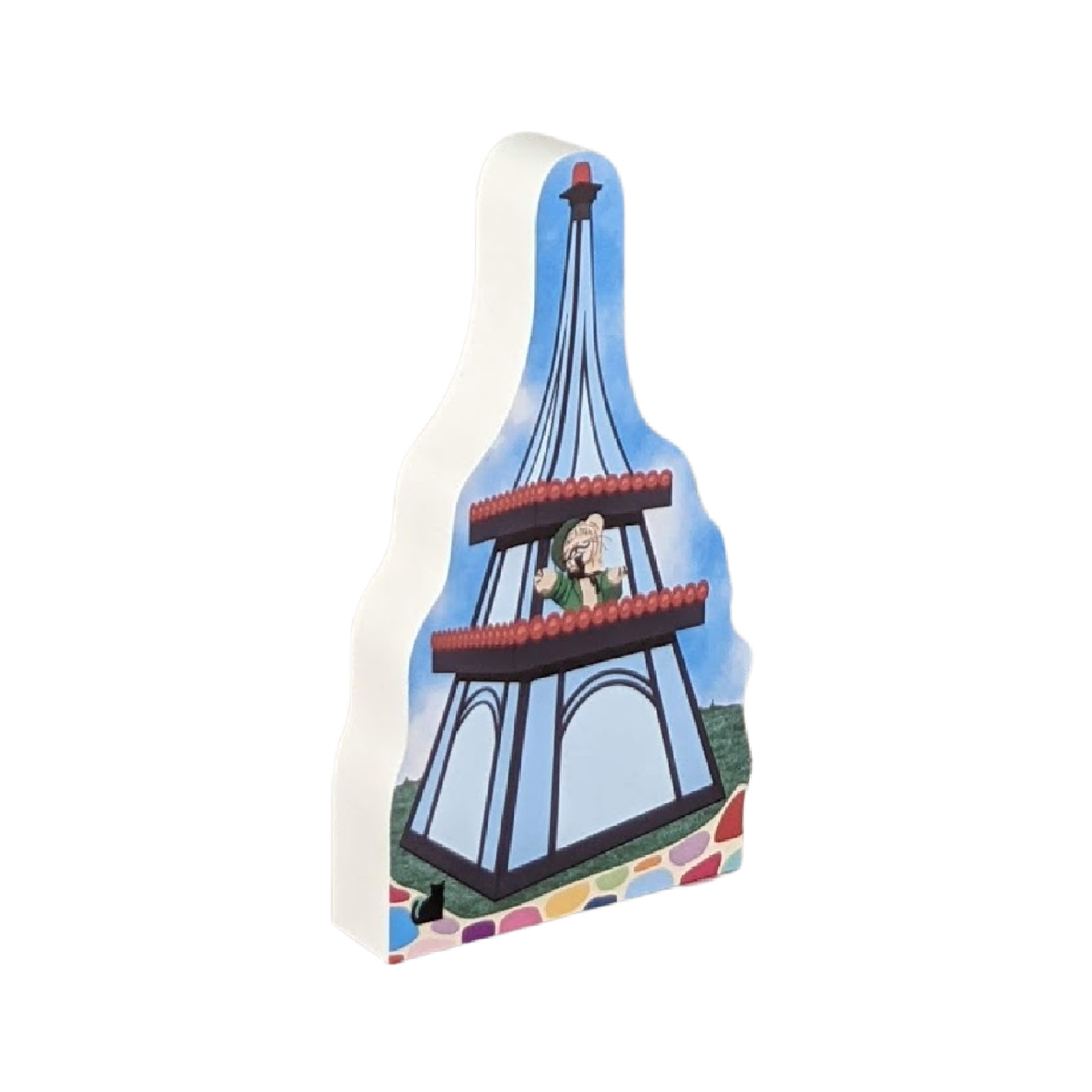 Cat’s Meow Village Mister Roger’s Neighborhood Grandpere’s Eiffel Tower #20-471