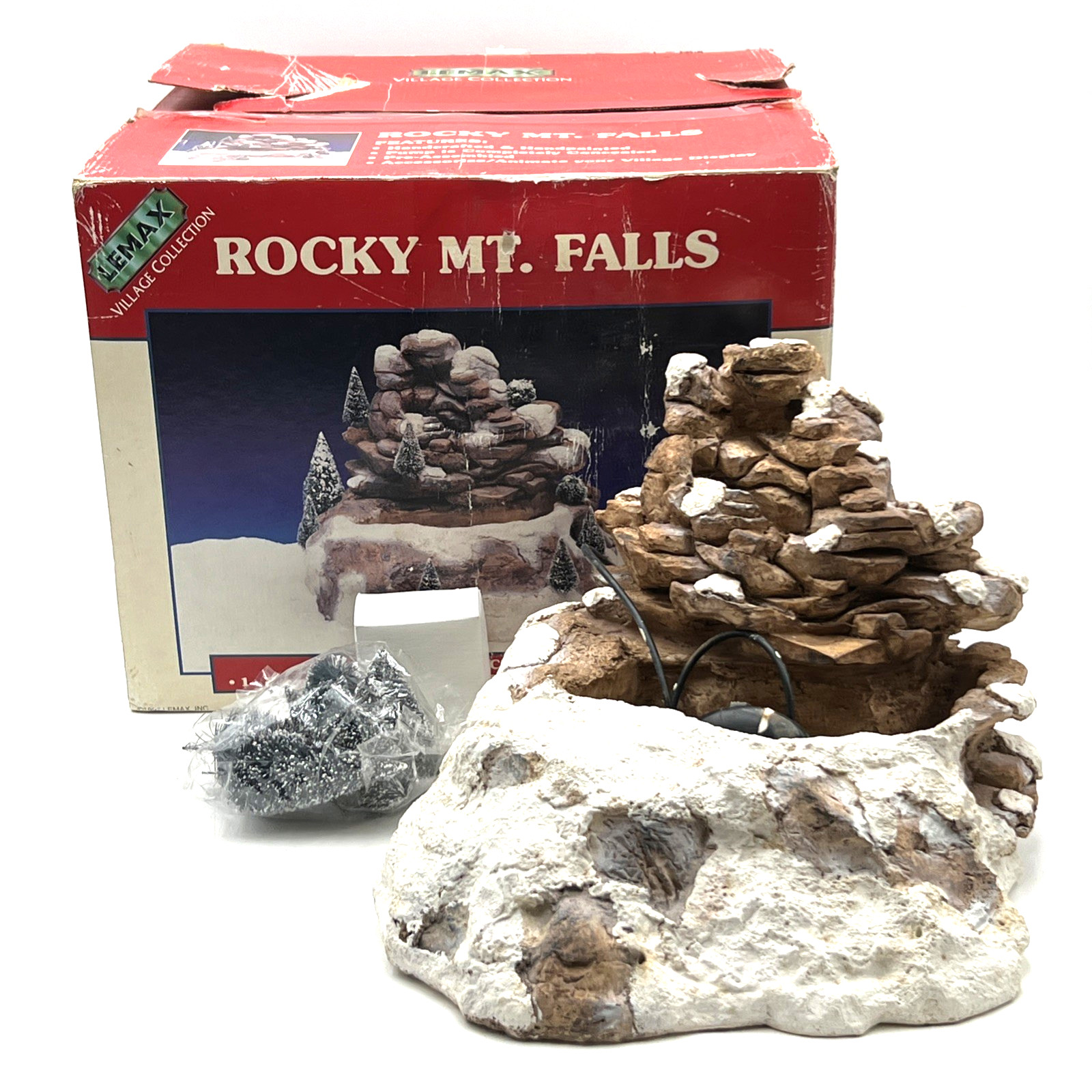 Lemax Christmas Village Collection Rocky Mountain Falls Fountain #74167 PARTS