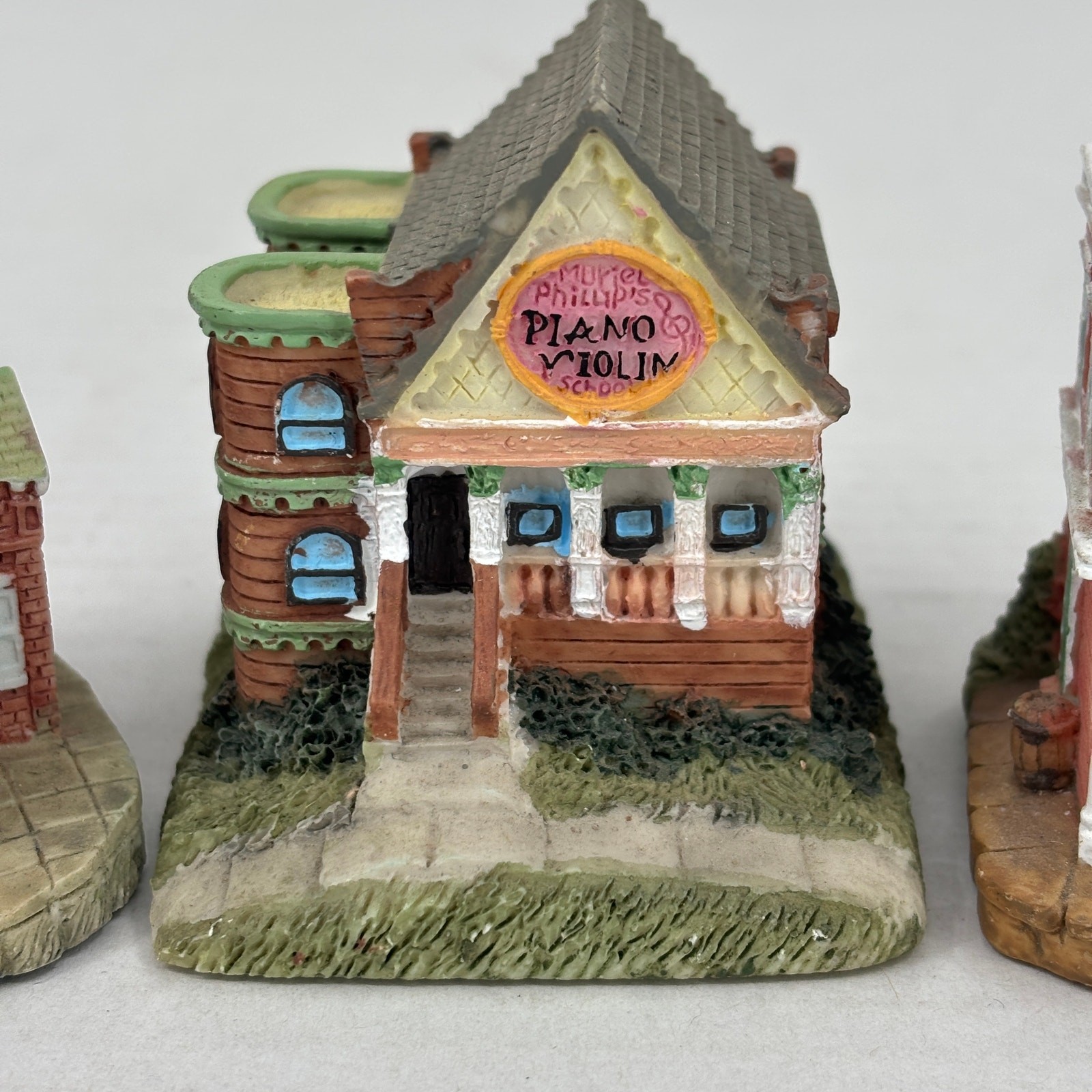 Liberty Falls 1994 Lot 3 Americana Collection Village Buildings AH83 AH84 AH86