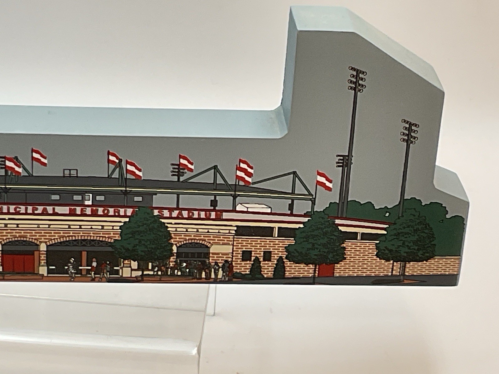 Reading Municipal Memorial Stadium Reading PA Shelf Sitter Baseball Town 1951